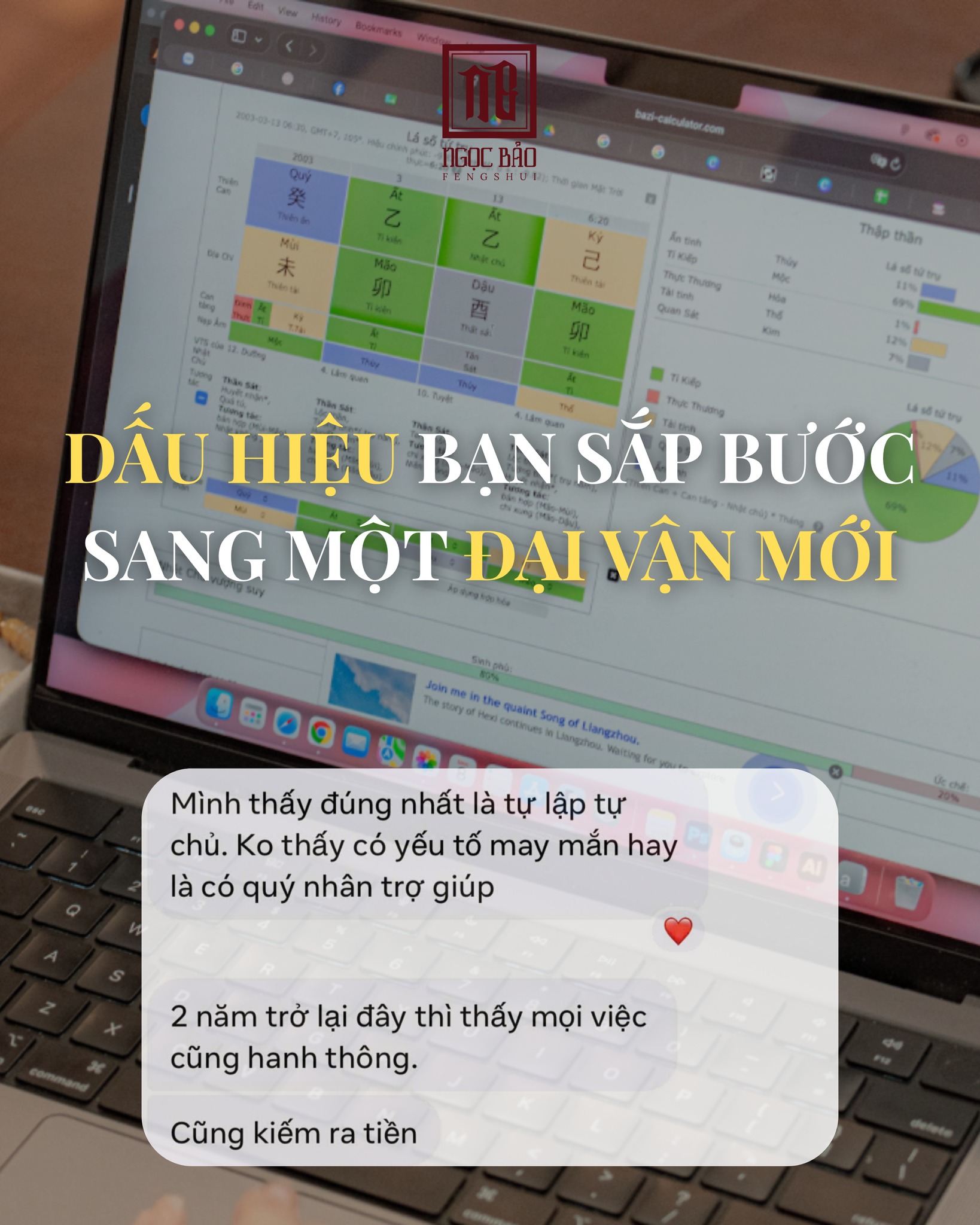 Phong Thuỷ Thu Hương Facebook ad: DẤU HIỆU BẠN SẮP BƯỚC SANG MỘT ĐẠI…
