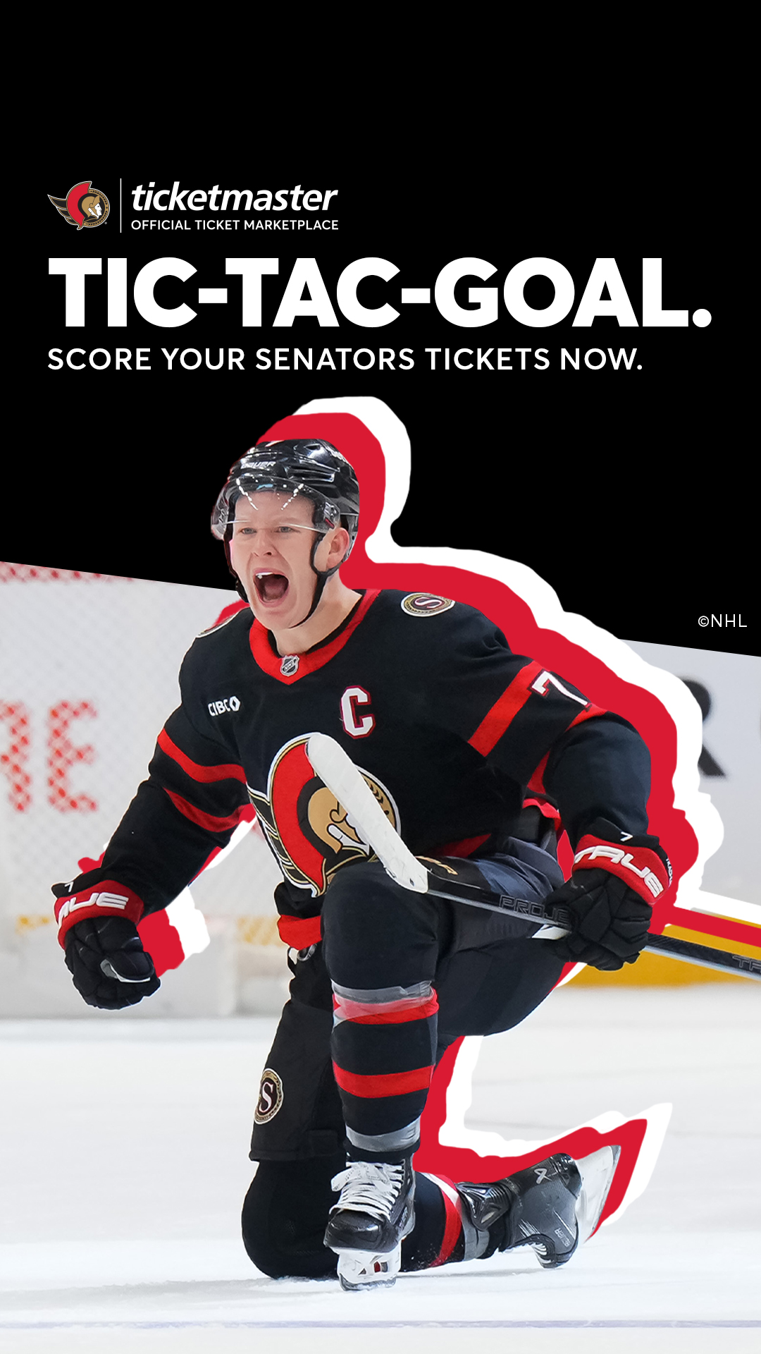 Ticketmaster Facebook ad