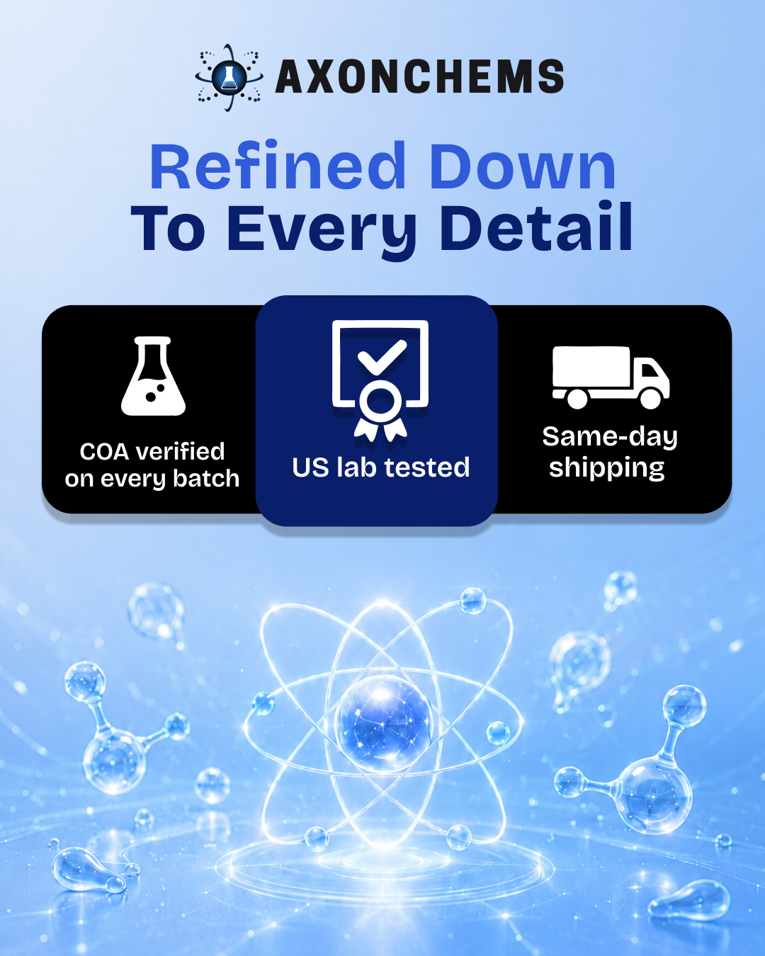 Axon Chems Facebook ad