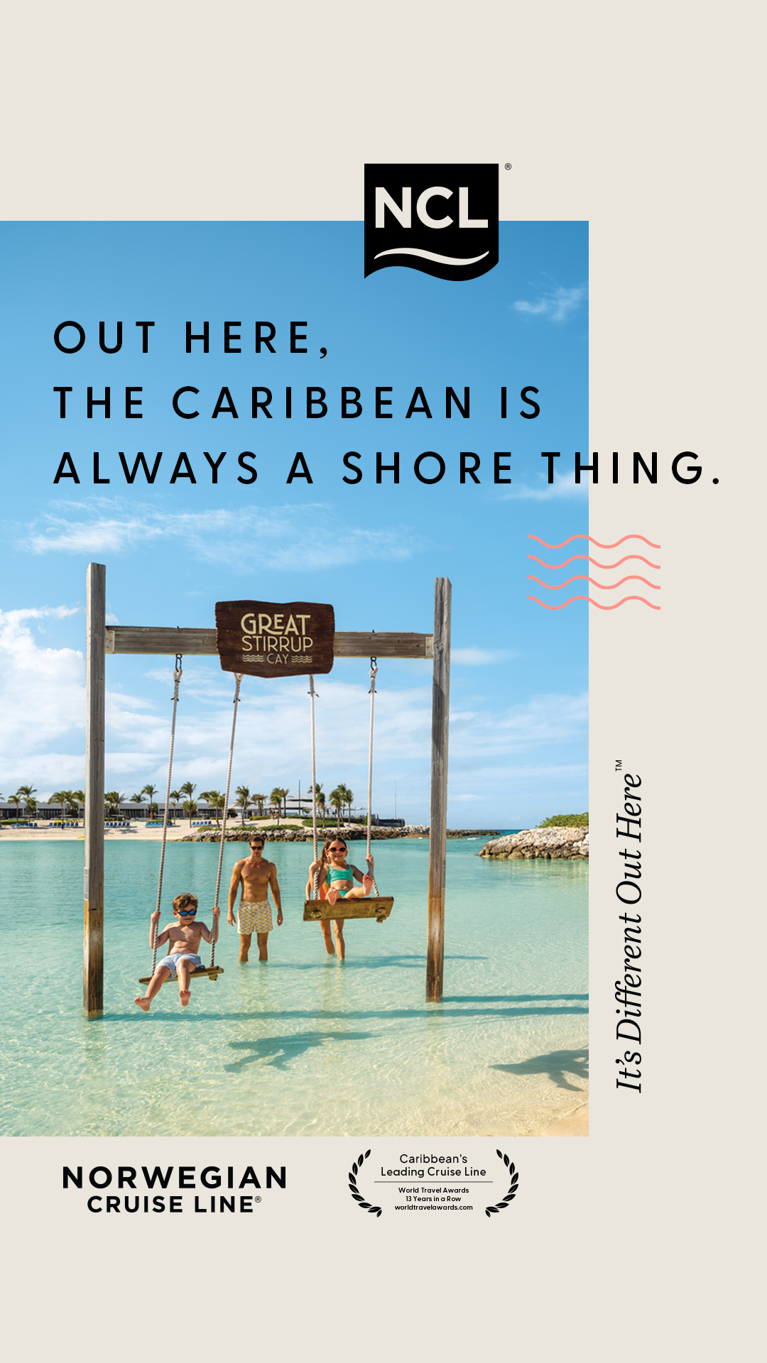 Norwegian Cruise Line Facebook ad