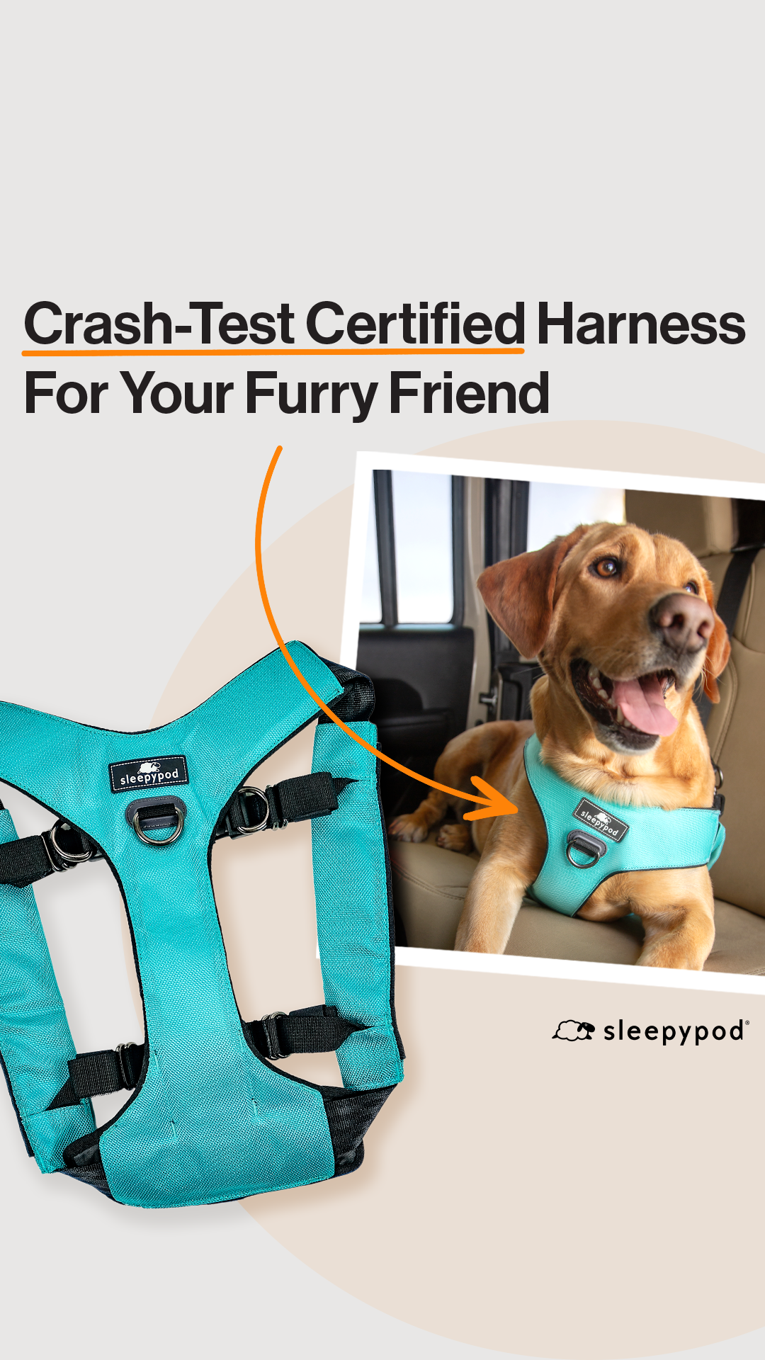 Sleepypod Facebook ad: CPS Certified