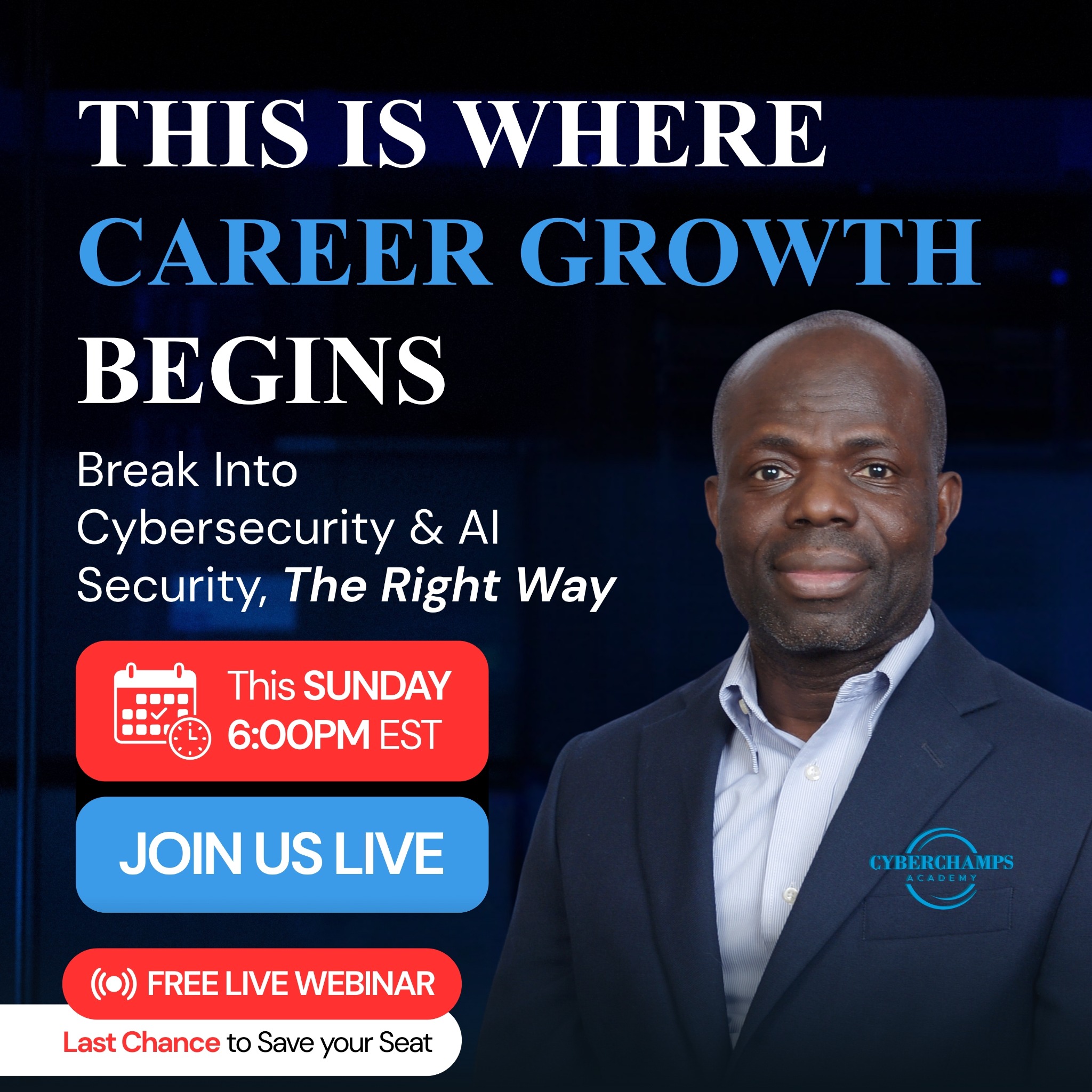 CyberChamp Academy Facebook ad