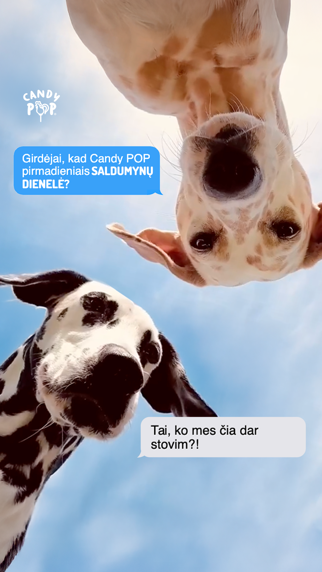 Candy POP Facebook ad