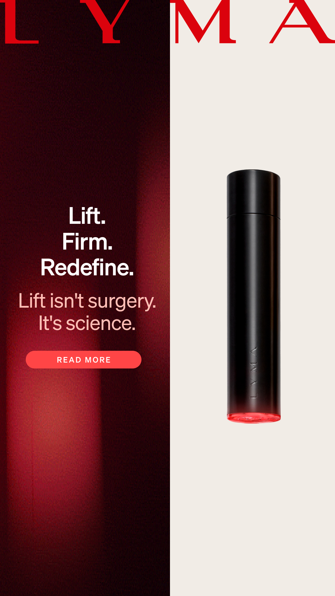LYMA Facebook ad