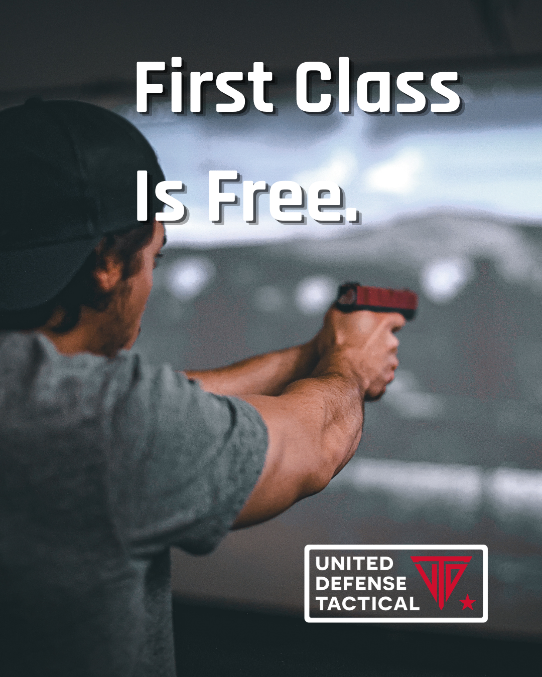 United Defense Tactical Burbank, CA Facebook ad: Train for Real Life, Not the Range