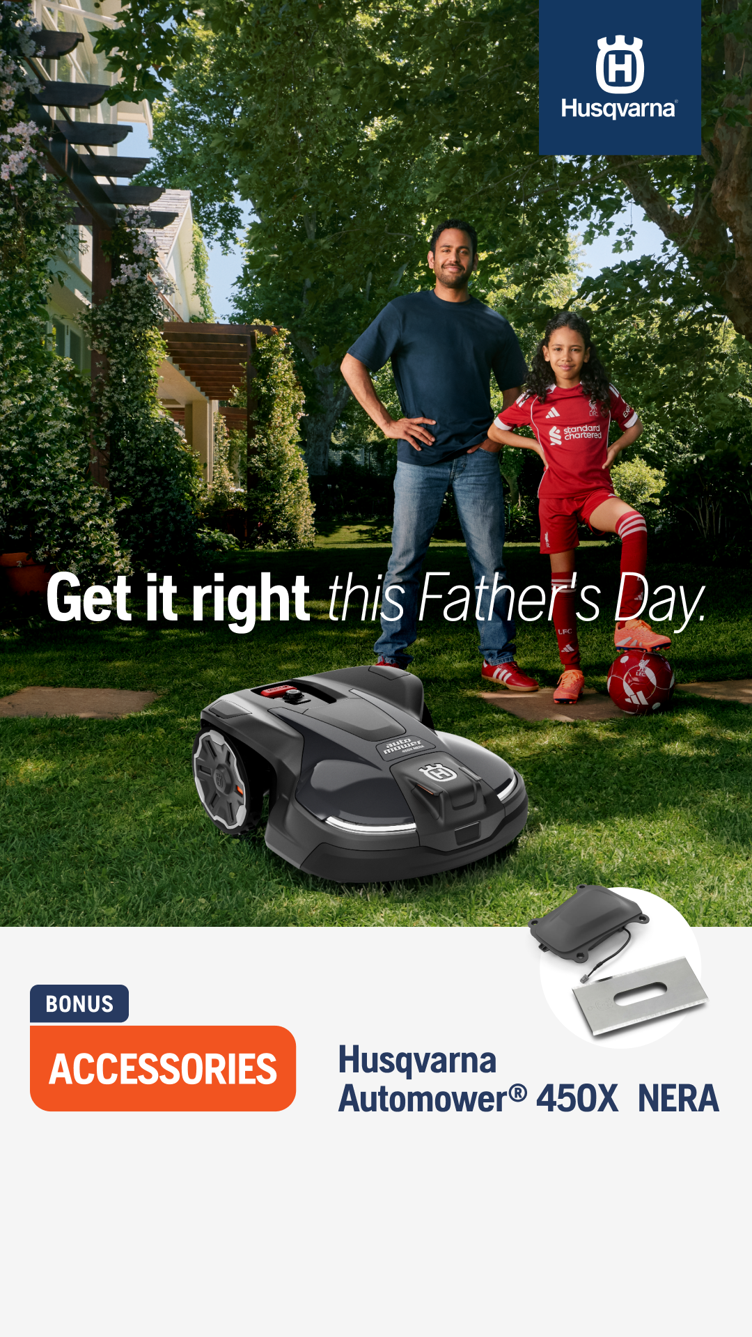 Husqvarna Facebook ad