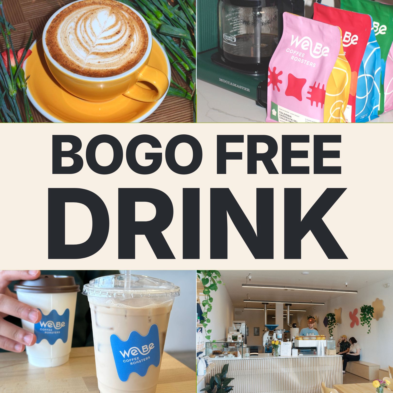 WeBe Coffee Roasters Facebook ad