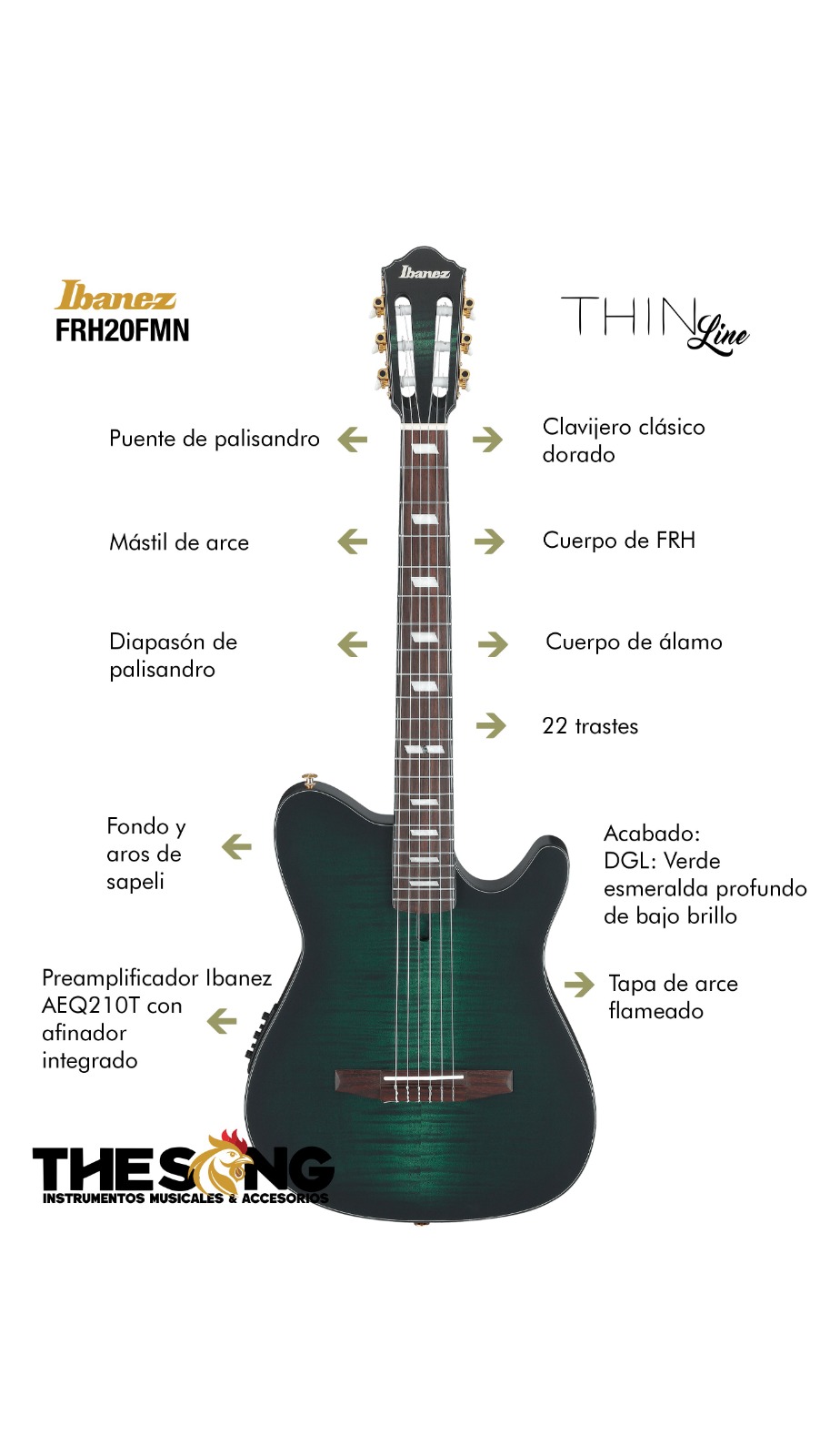 The Song Facebook ad: THE SONG INSTRUMENTOS