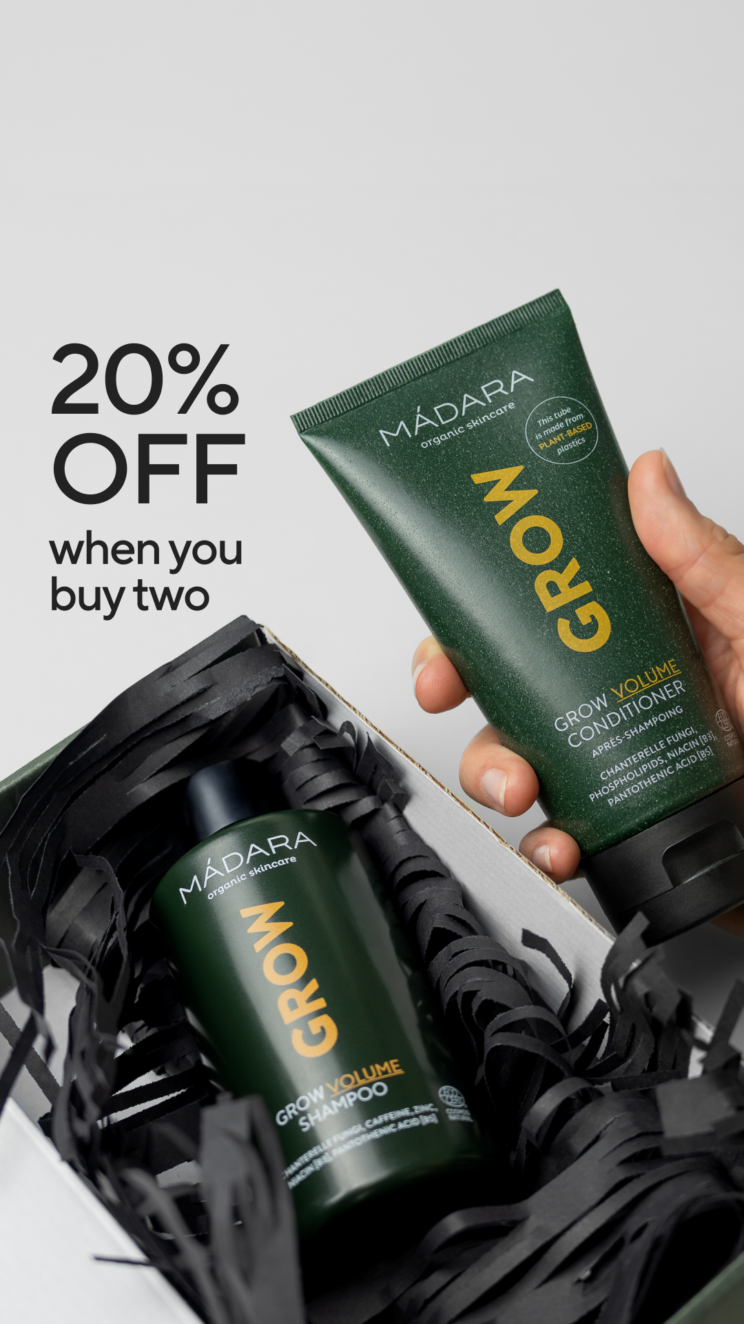 Mádara Organic Skincare Facebook ad