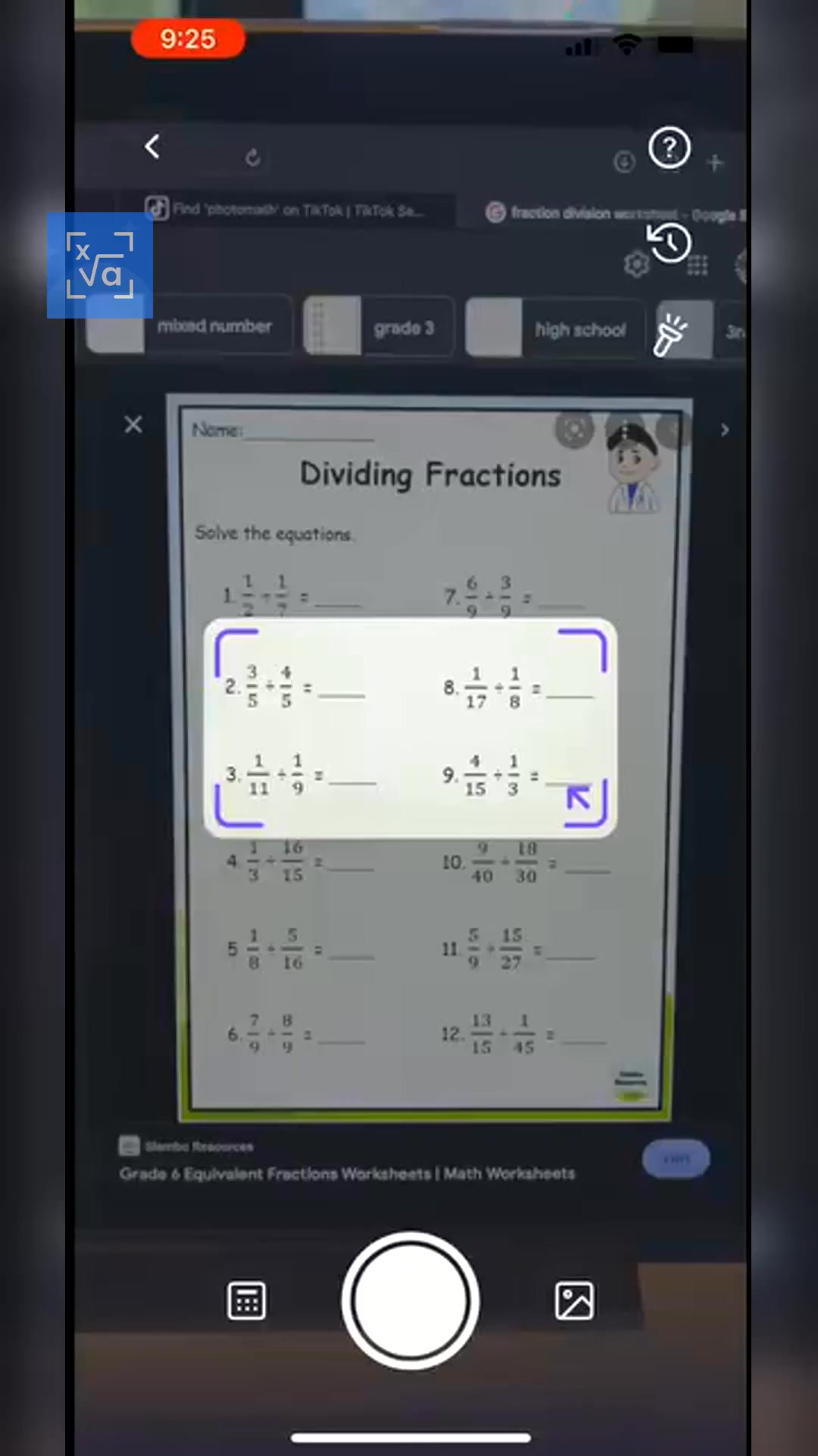 AI Math Tutor Facebook ad: Solve Math Instantly