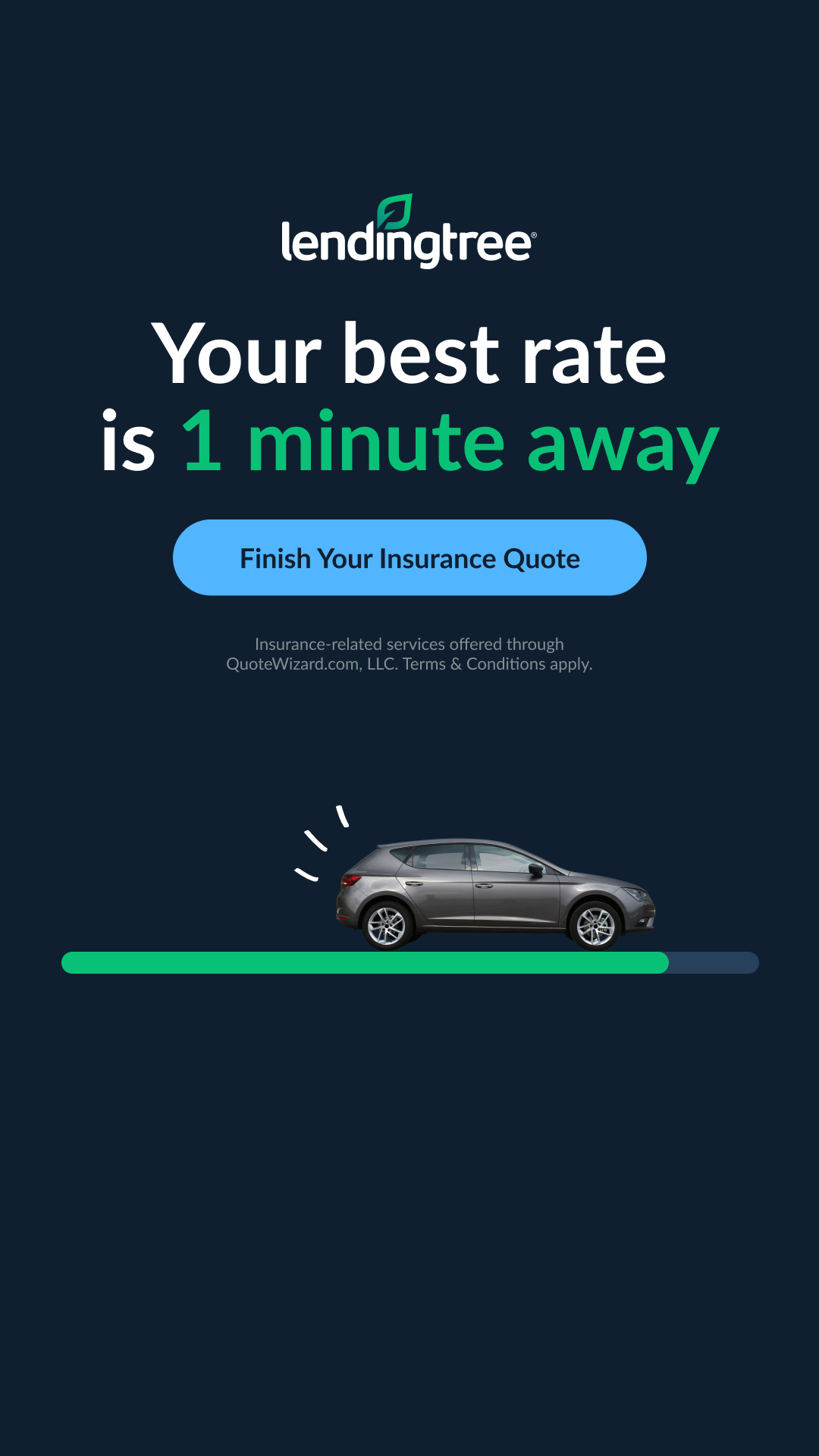 LendingTree Facebook ad