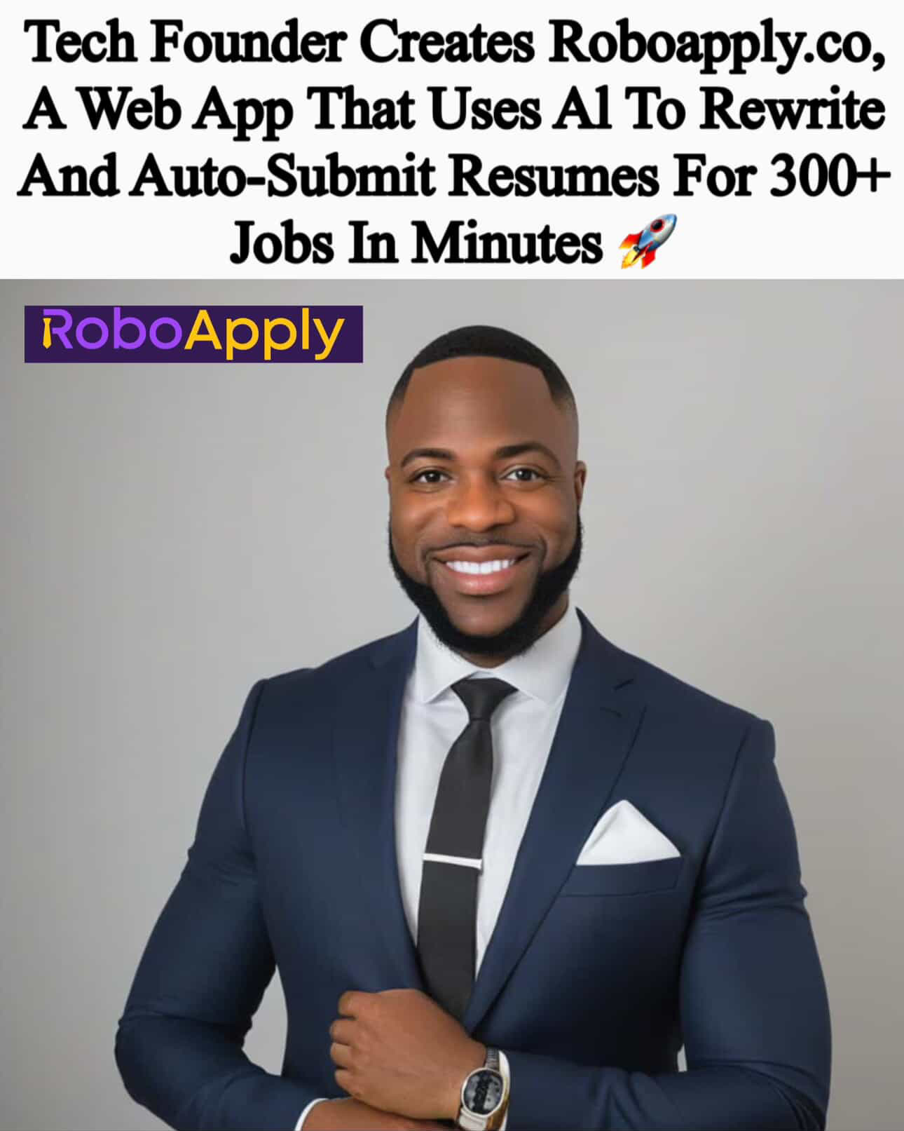 RoboApply Facebook ad
