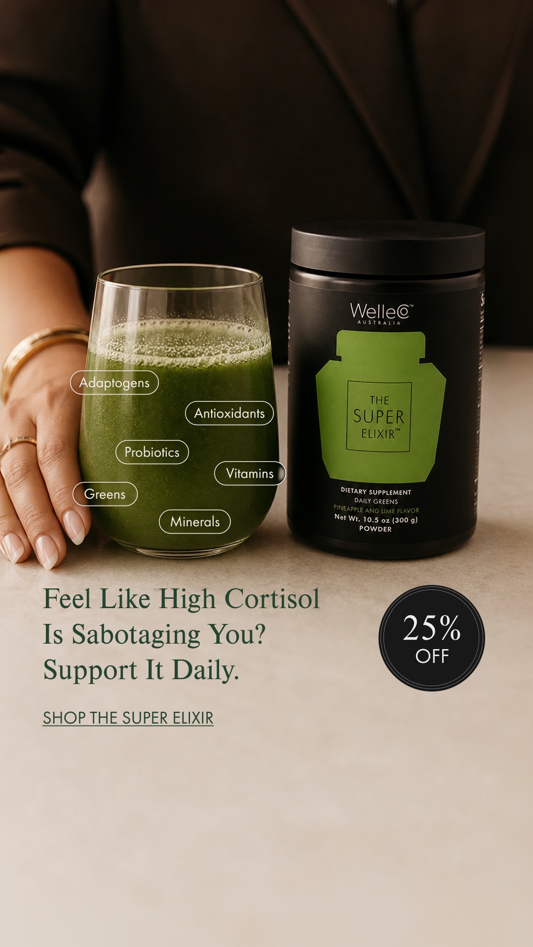 WelleCo Facebook ad