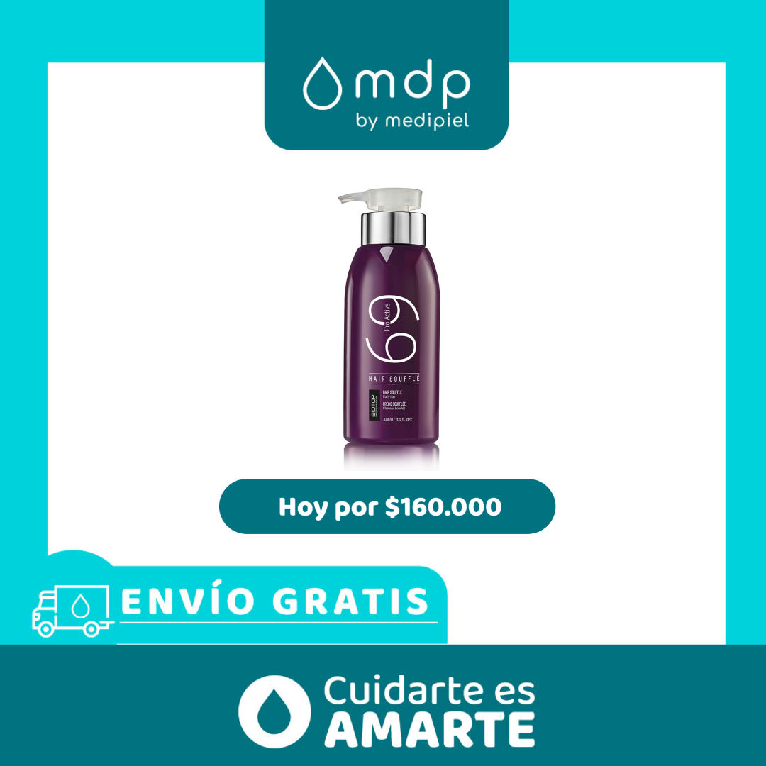 Medipiel Facebook ad: Productos capilares diseñados con estilistas para…
