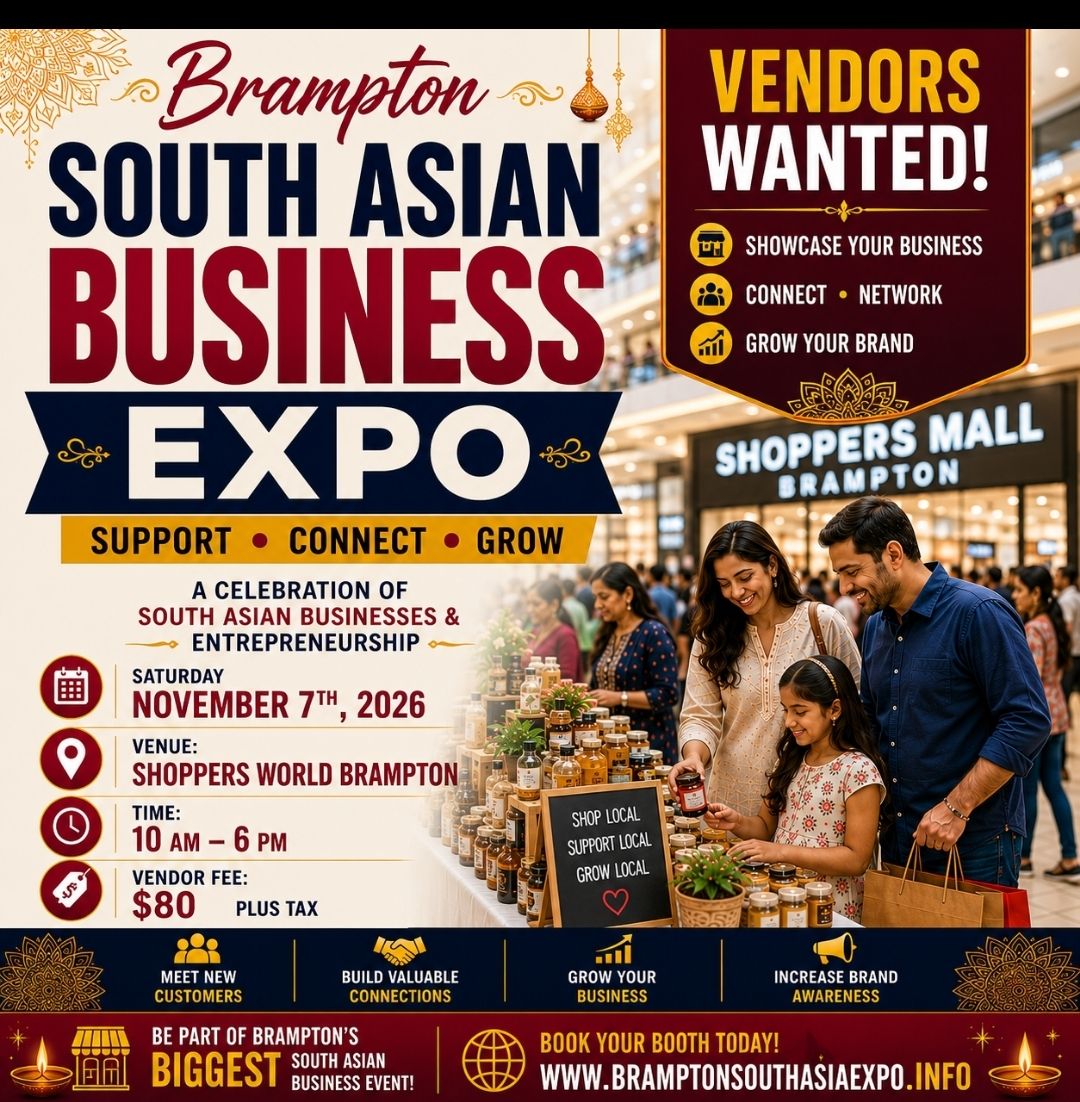 GTA Events Facebook ad: Brampton South Asian Business Expo