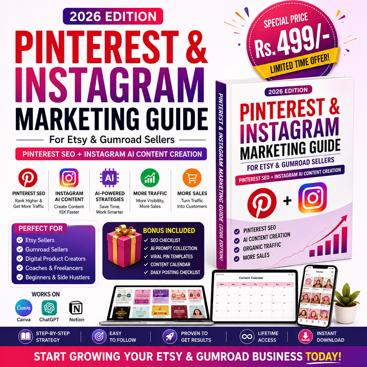 Digital Products Hub Facebook ad