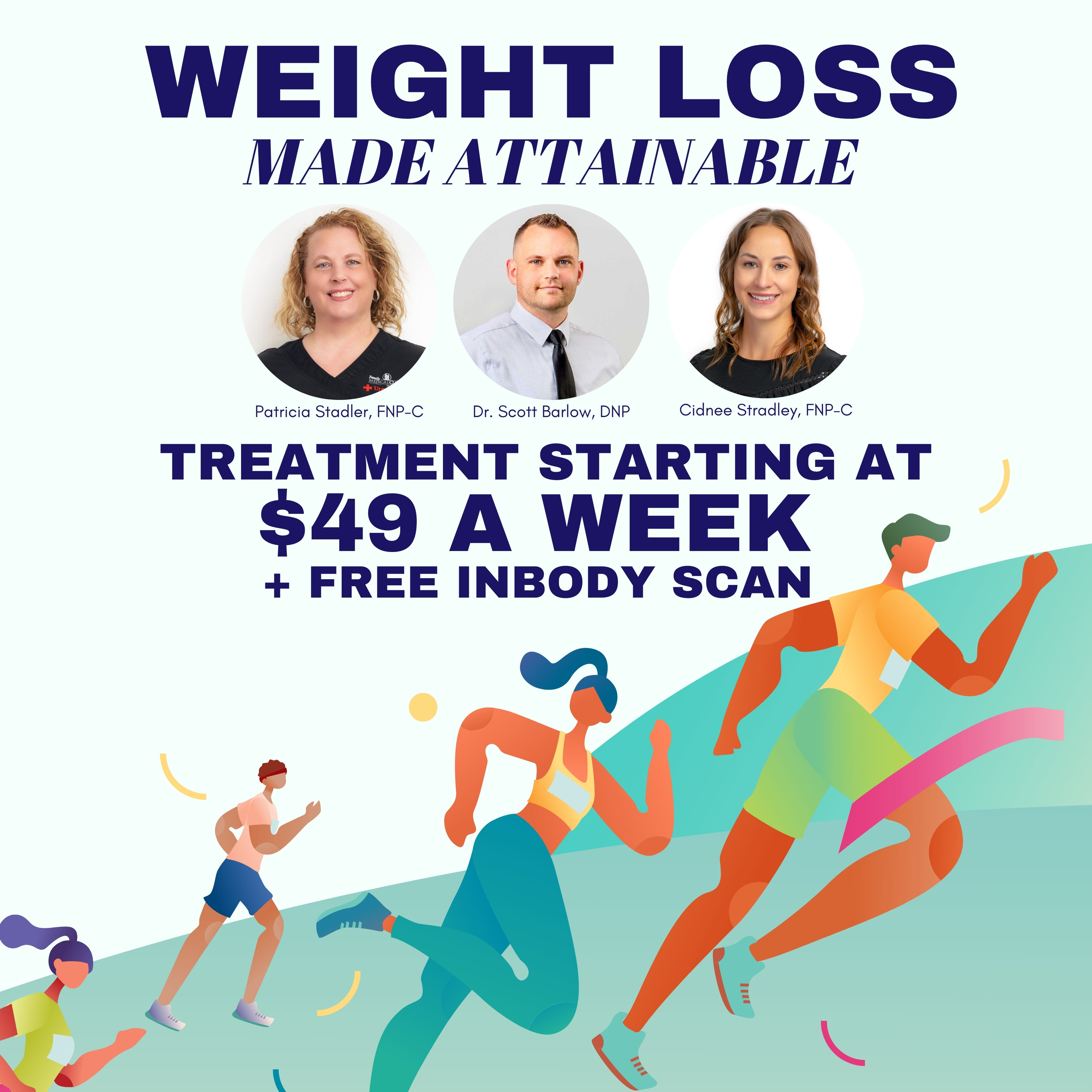Family Medical Clinic of Chubbuck Facebook ad: Lose weight this week!