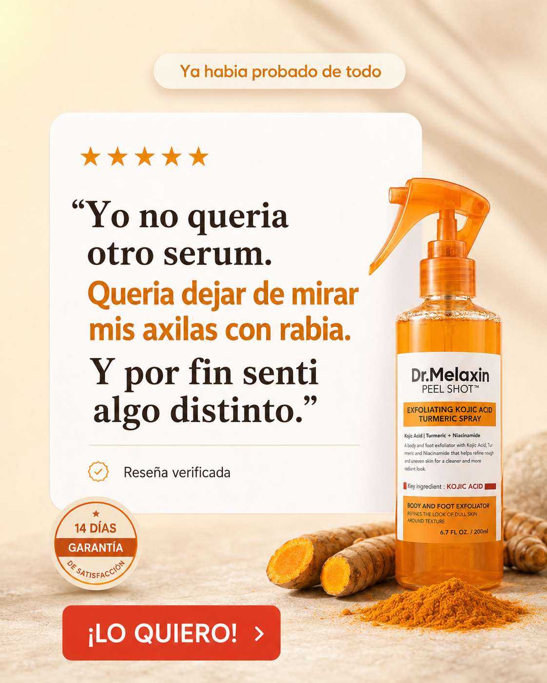 Dr Melaxin Facebook ad