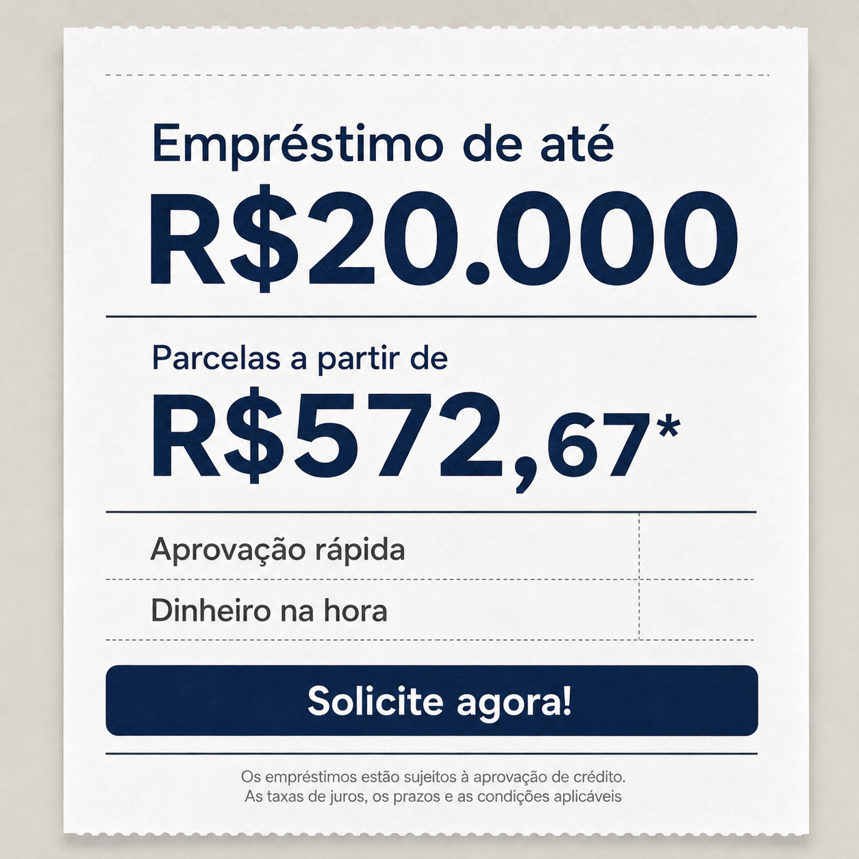 Austin Nelson Facebook ad: Empréstimo Pessoal Online