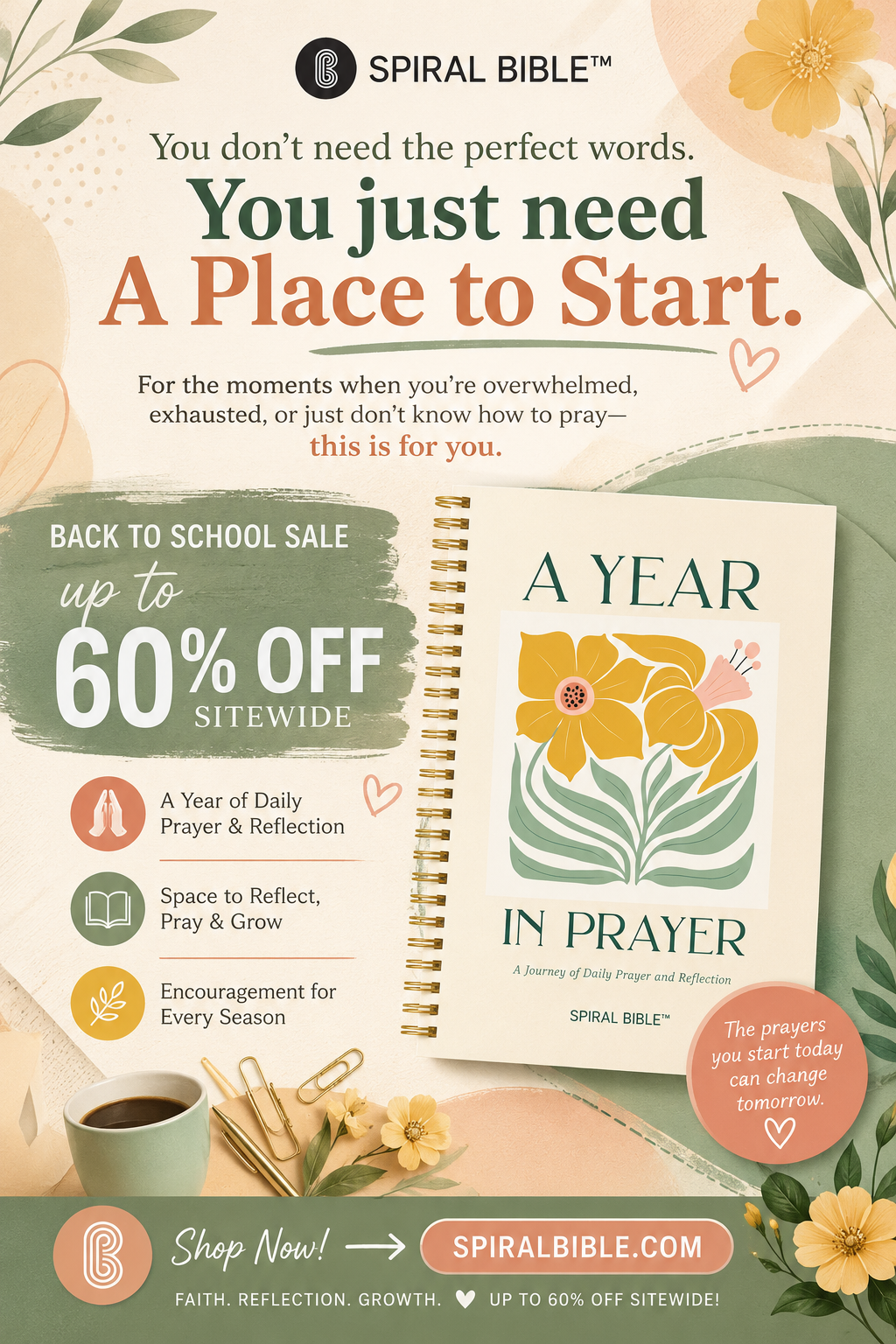 Spiral Bible Facebook ad