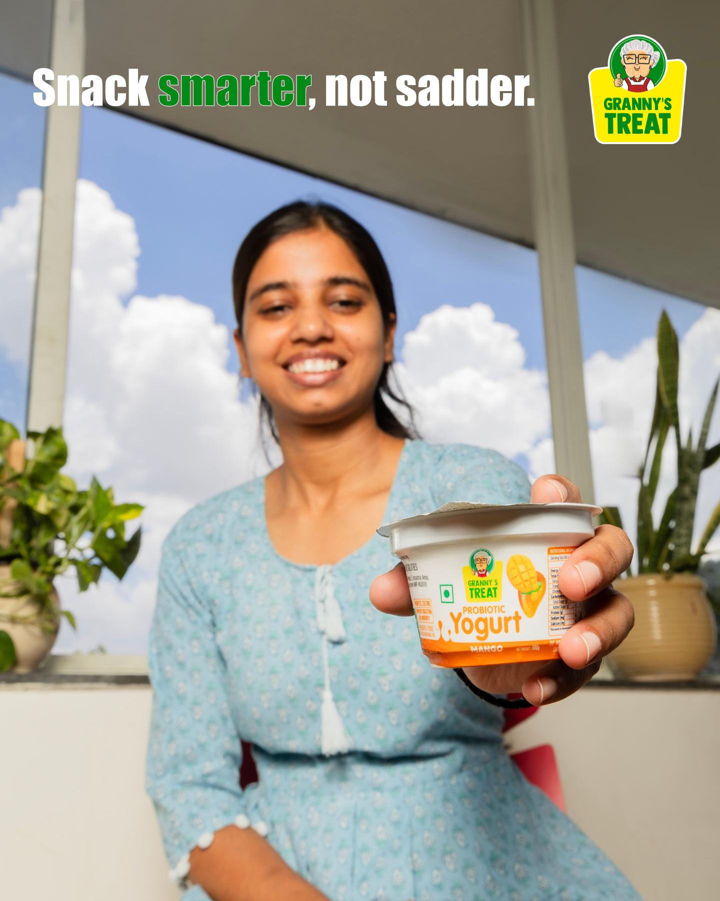Granny's Treat Facebook ad: Chat with us