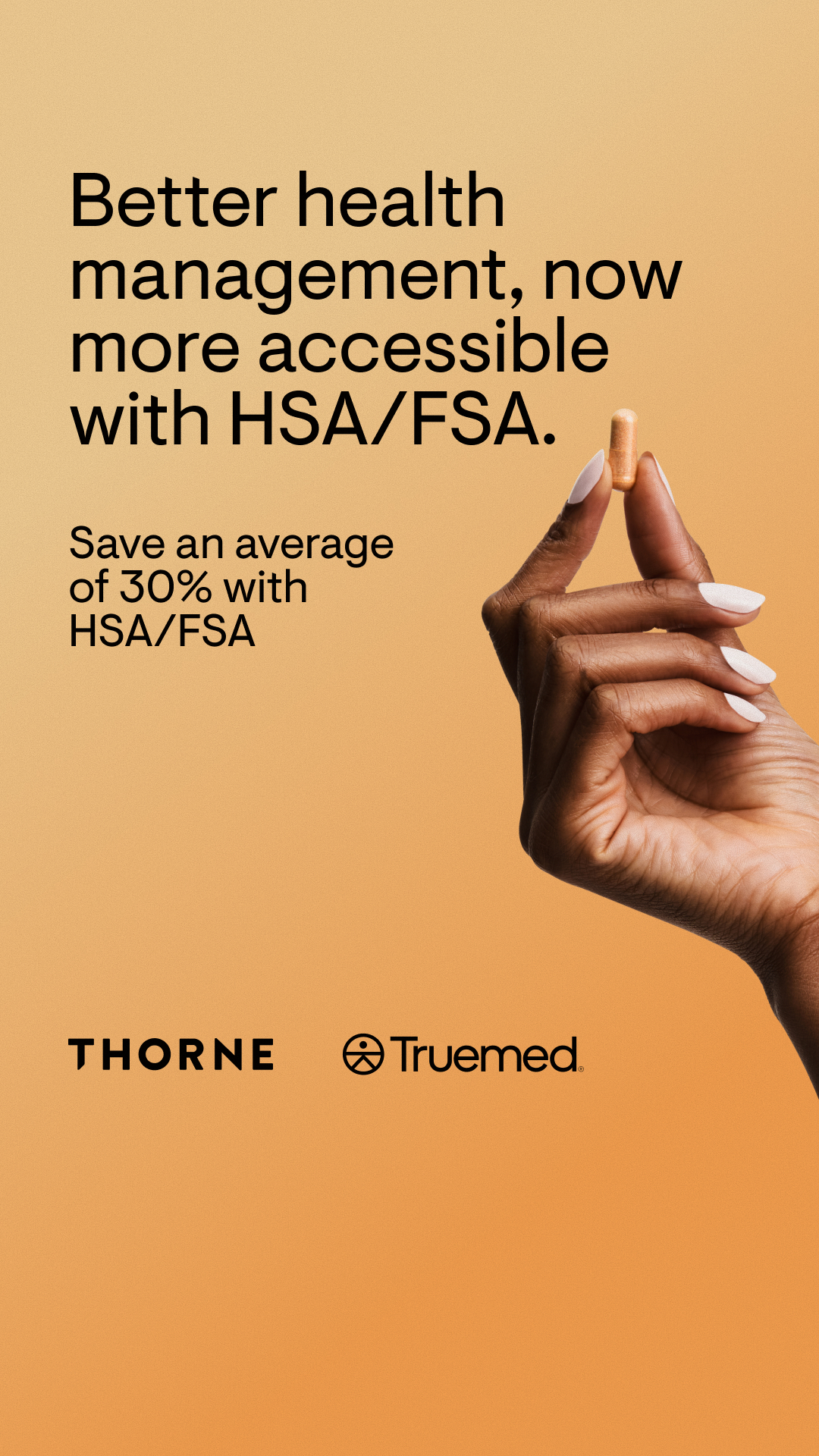 Thorne Facebook ad