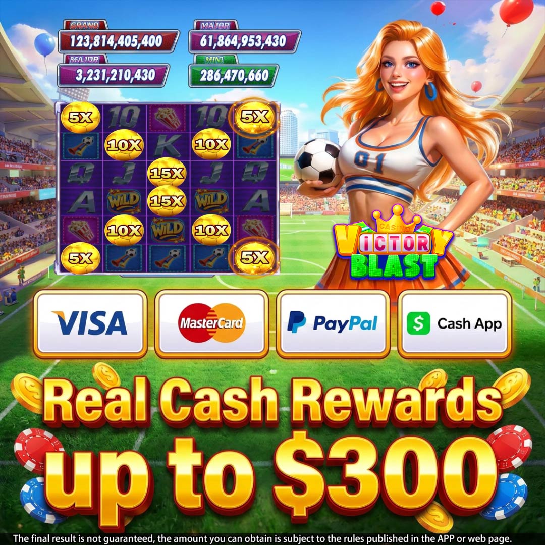 Victory Blast Casino Facebook ad: Don’t miss today’s hot jackpot streak