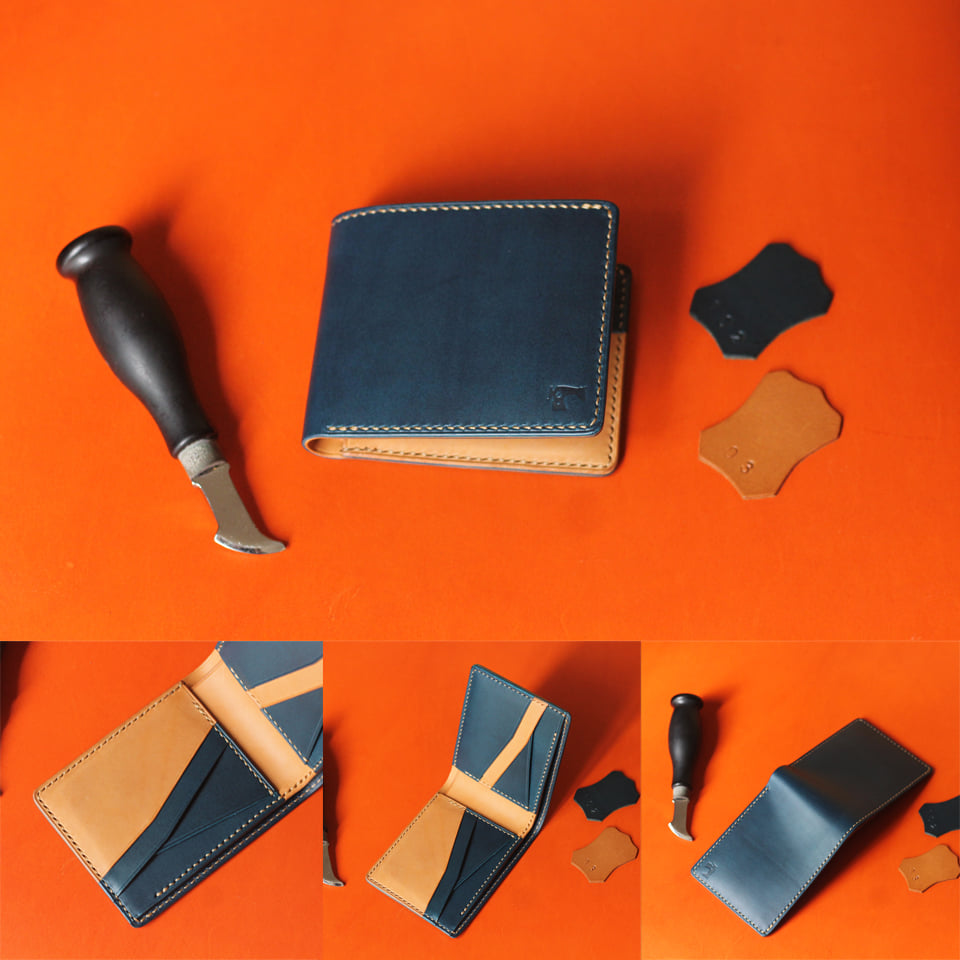 TOBA Facebook ad: Custom Bifold wallet