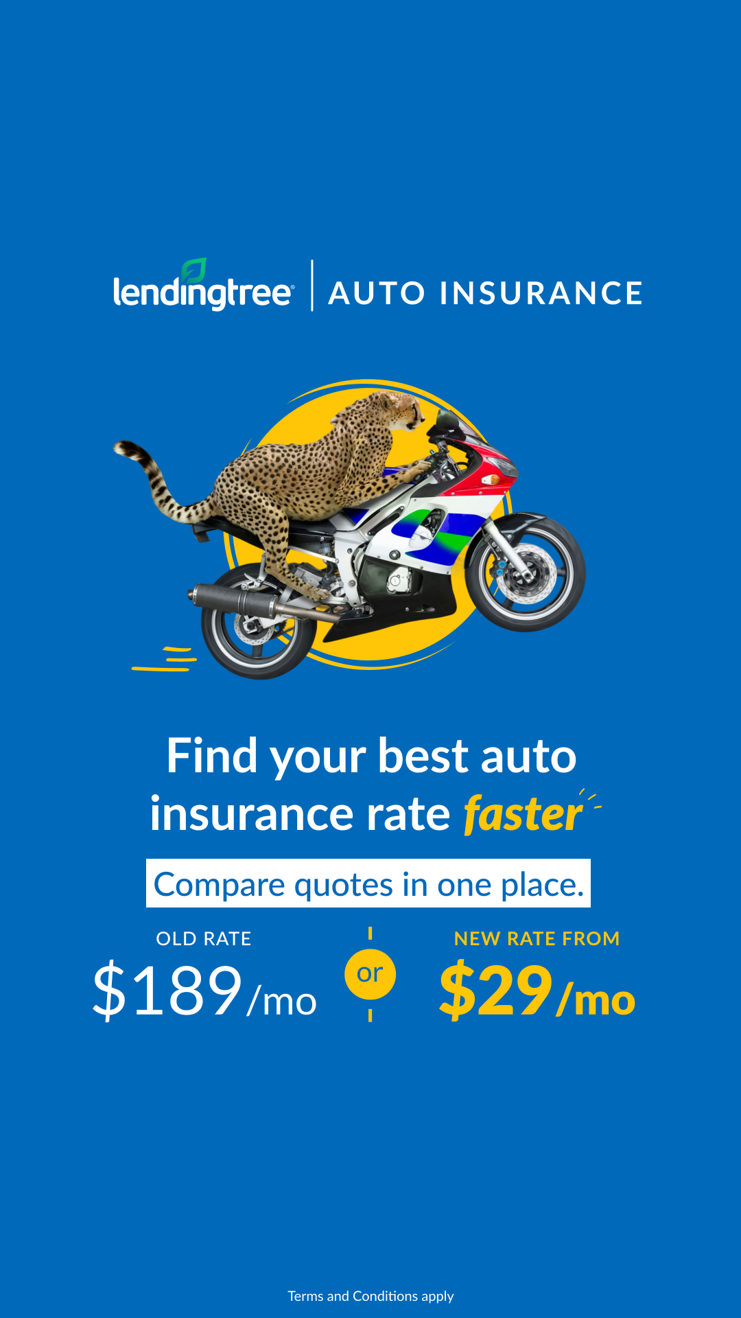 LendingTree Facebook ad