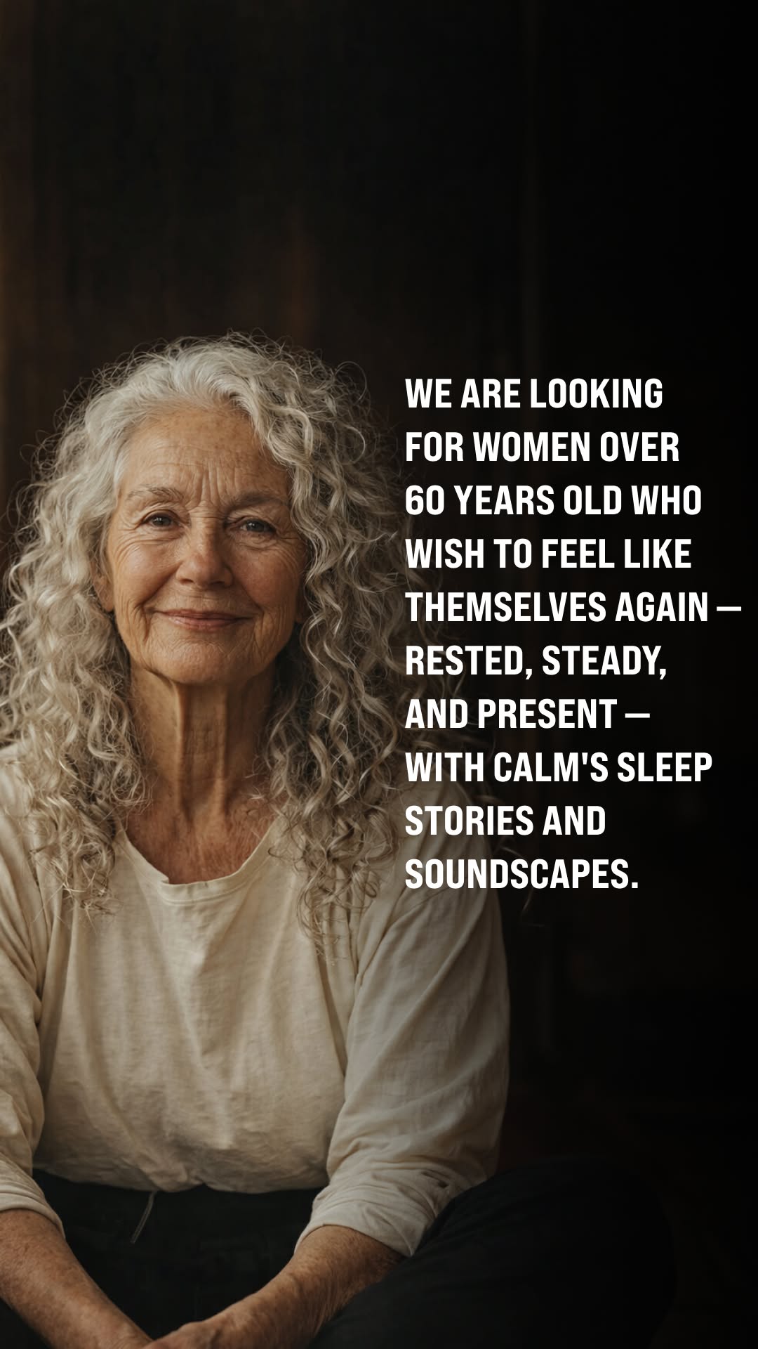 Calm Facebook ad