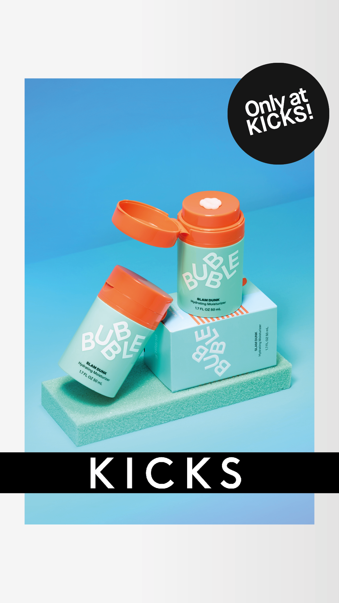 KICKS Facebook ad