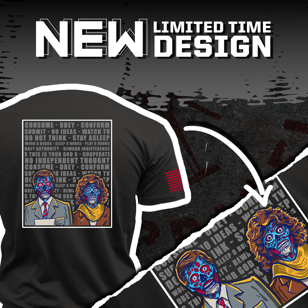 Nine Line Apparel Facebook ad: They Want You to OBEY
