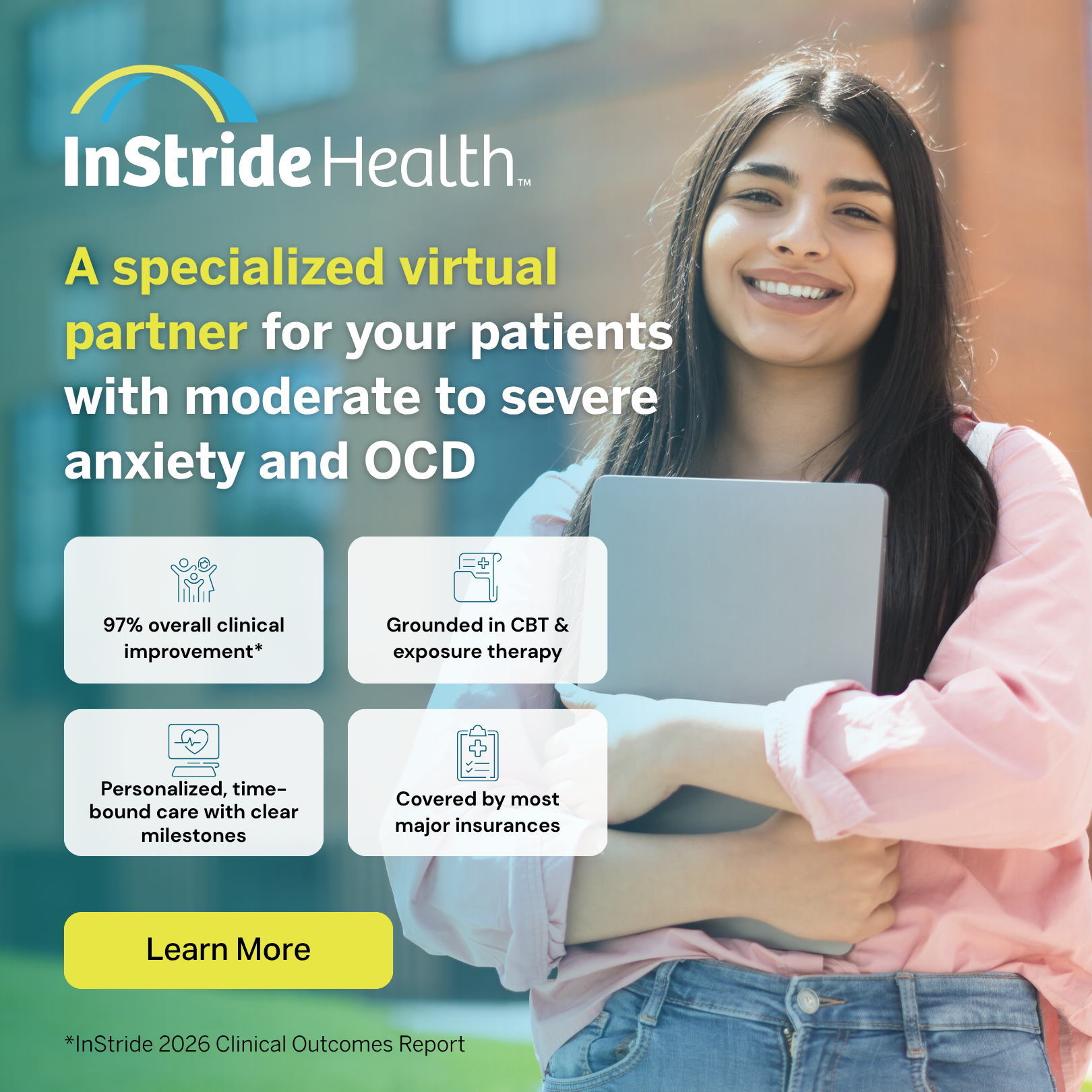 InStride Health Facebook ad