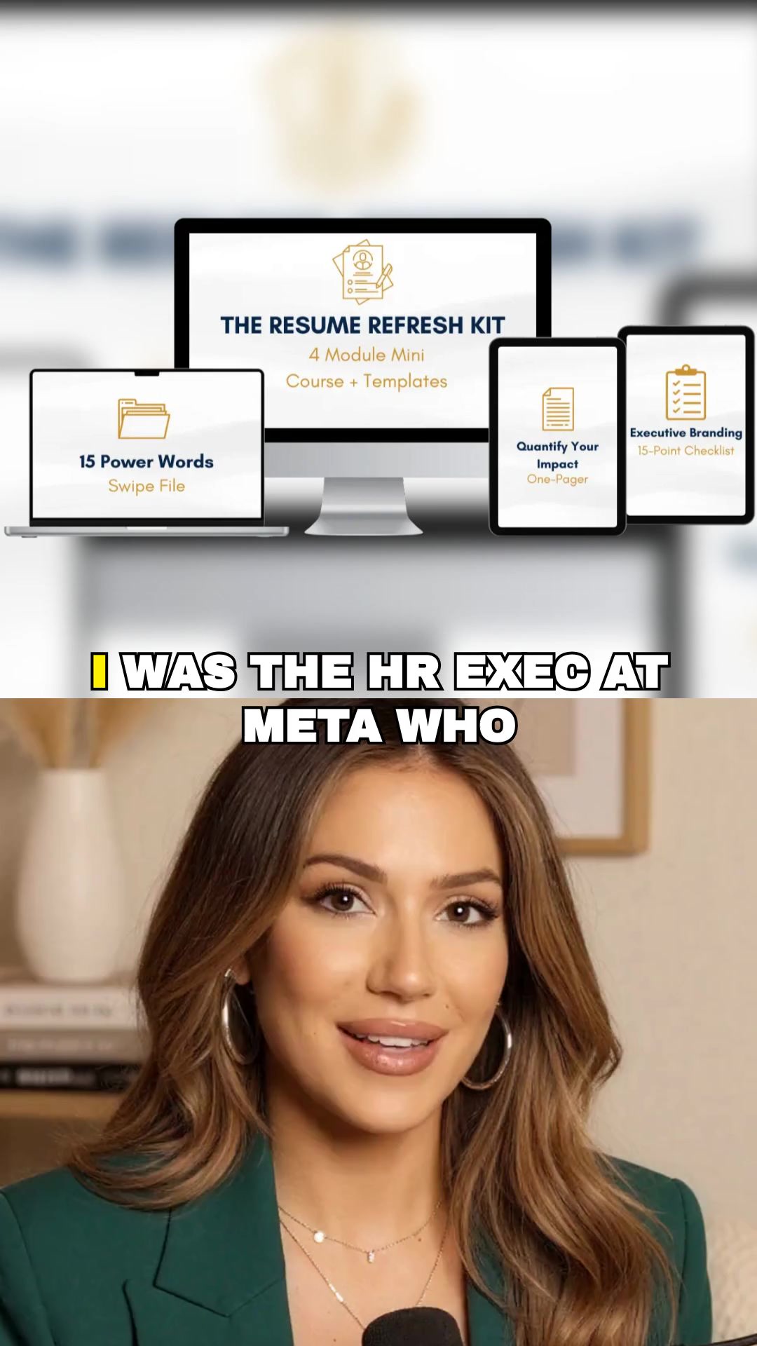 The Human Reach - Executive Coaching, Career Coaching & HR Consulting Facebook ad: A former Meta HR exec's 7-day system for landing…