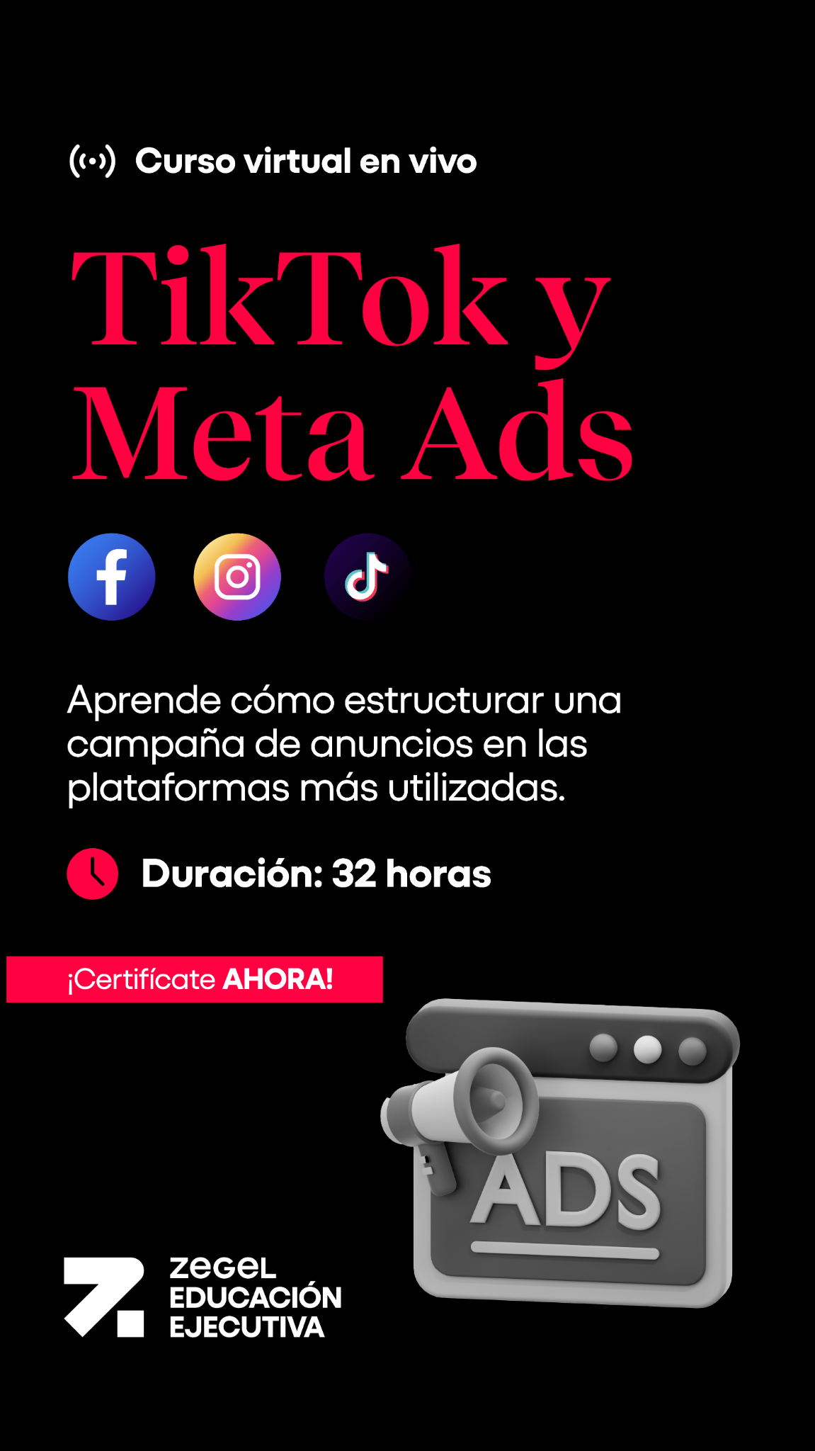 Zegel - Educación Ejecutiva Facebook ad