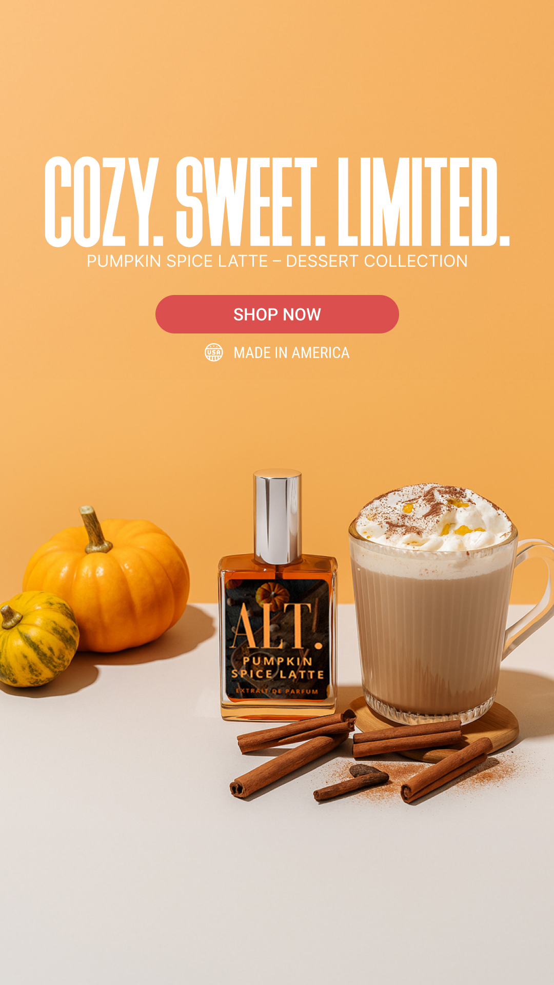 ALT. Fragrances Facebook ad