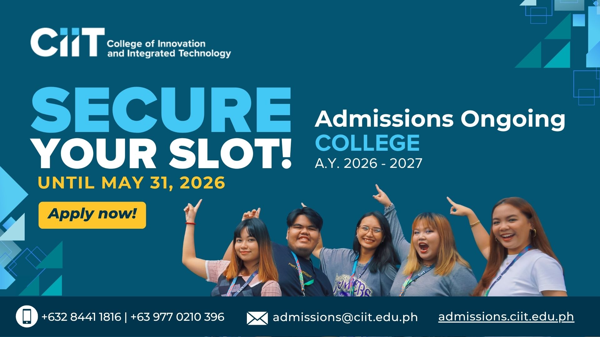 CIIT College of Arts and Technology Facebook ad