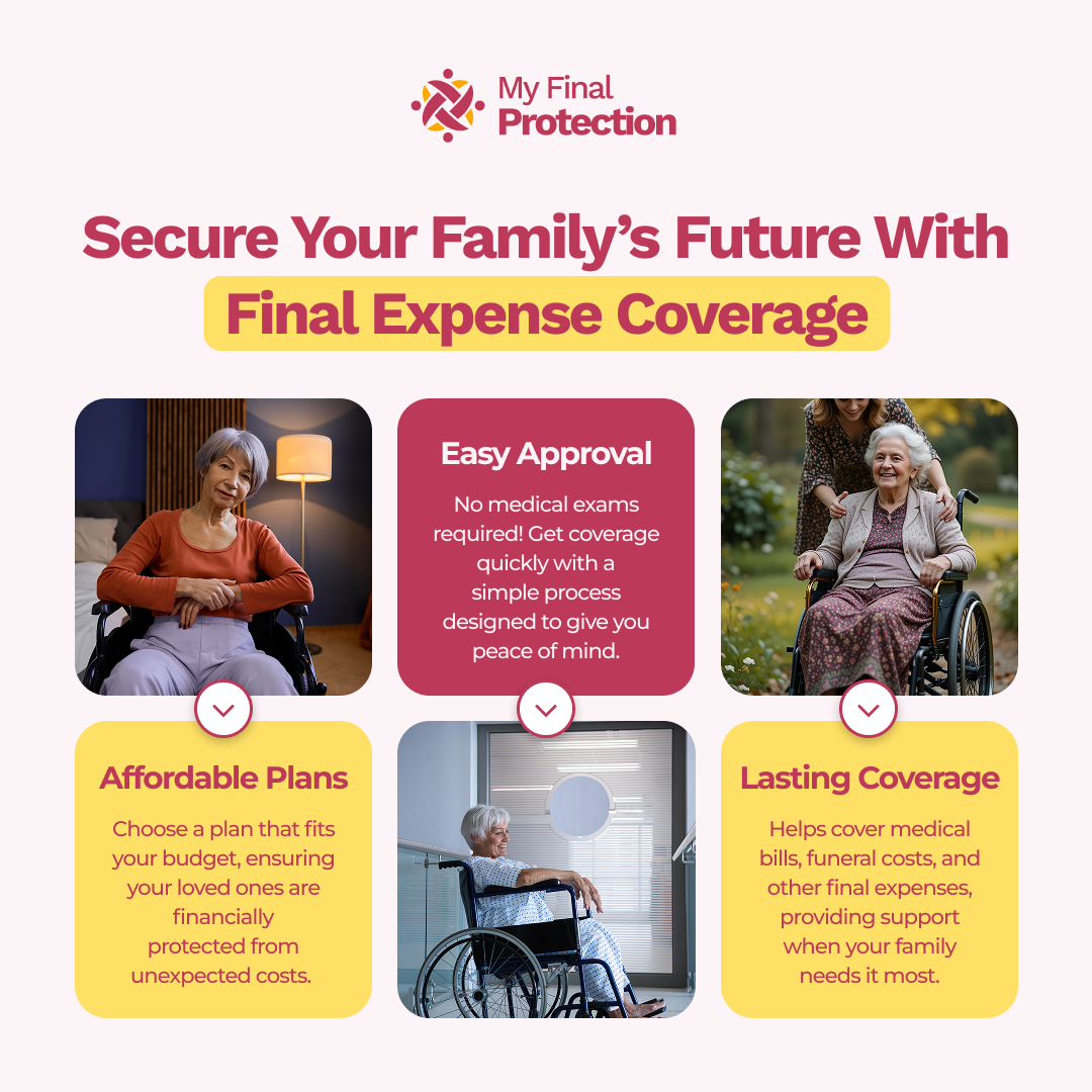 My Final Protection Facebook ad: Get Covered Fast & Easy