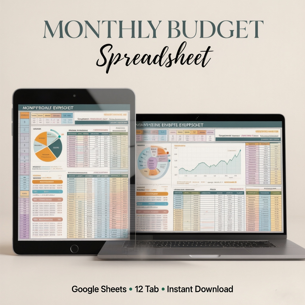 Digital Planner Sheets Facebook ad