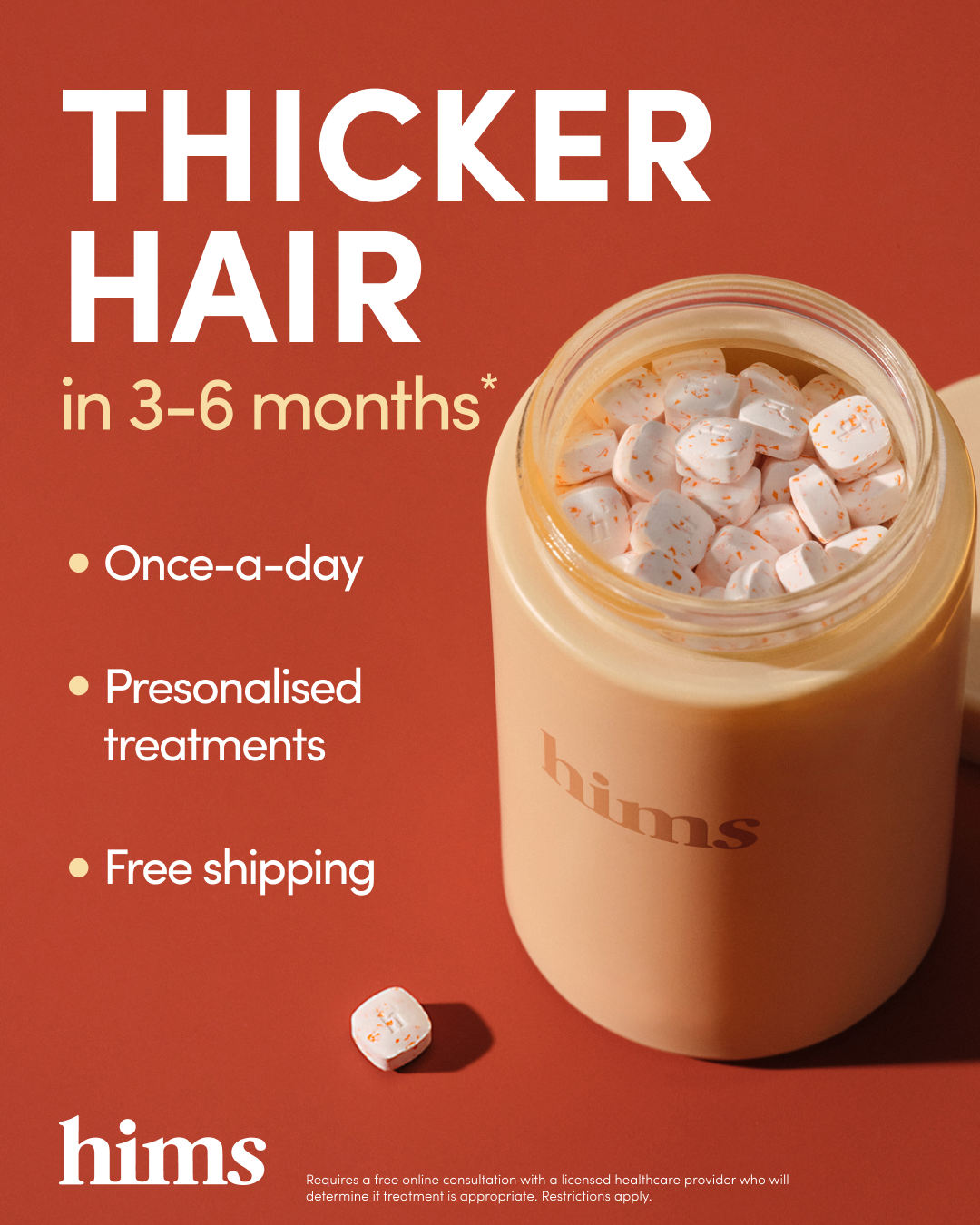 hims Facebook ad