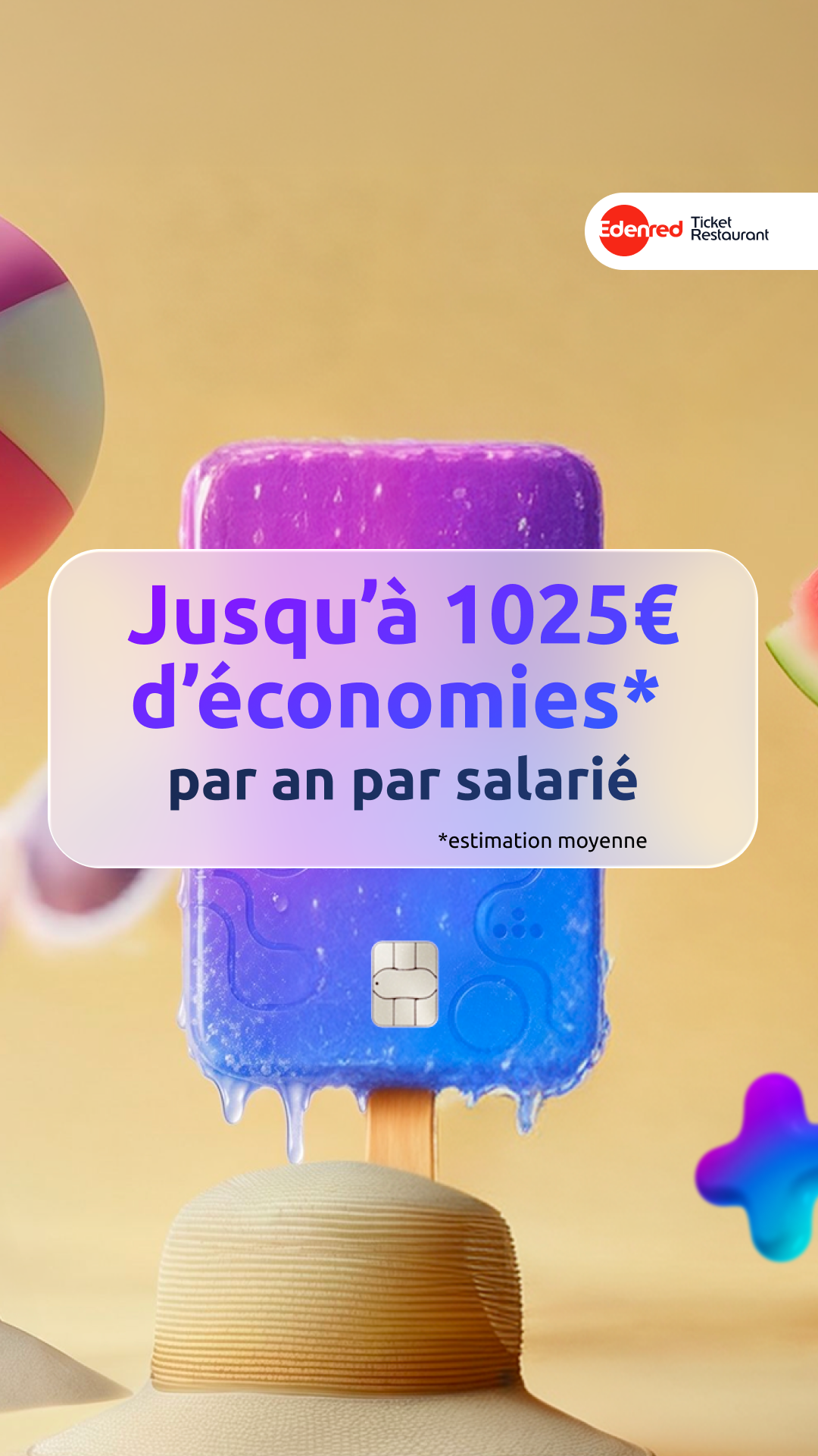 Edenred France Facebook ad from Jul 5, 2026