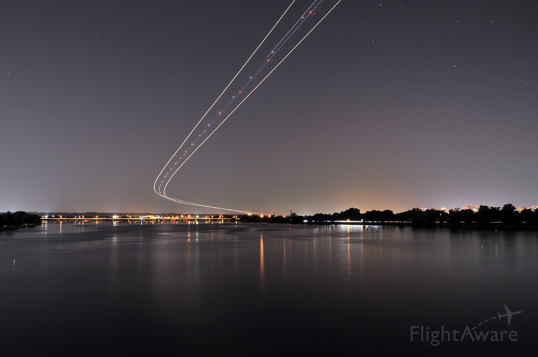 FlightAware Facebook ad