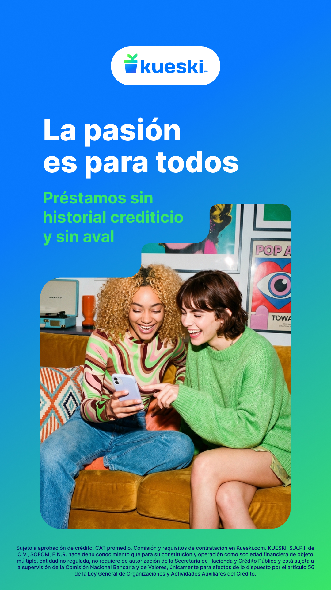Kueski Facebook ad
