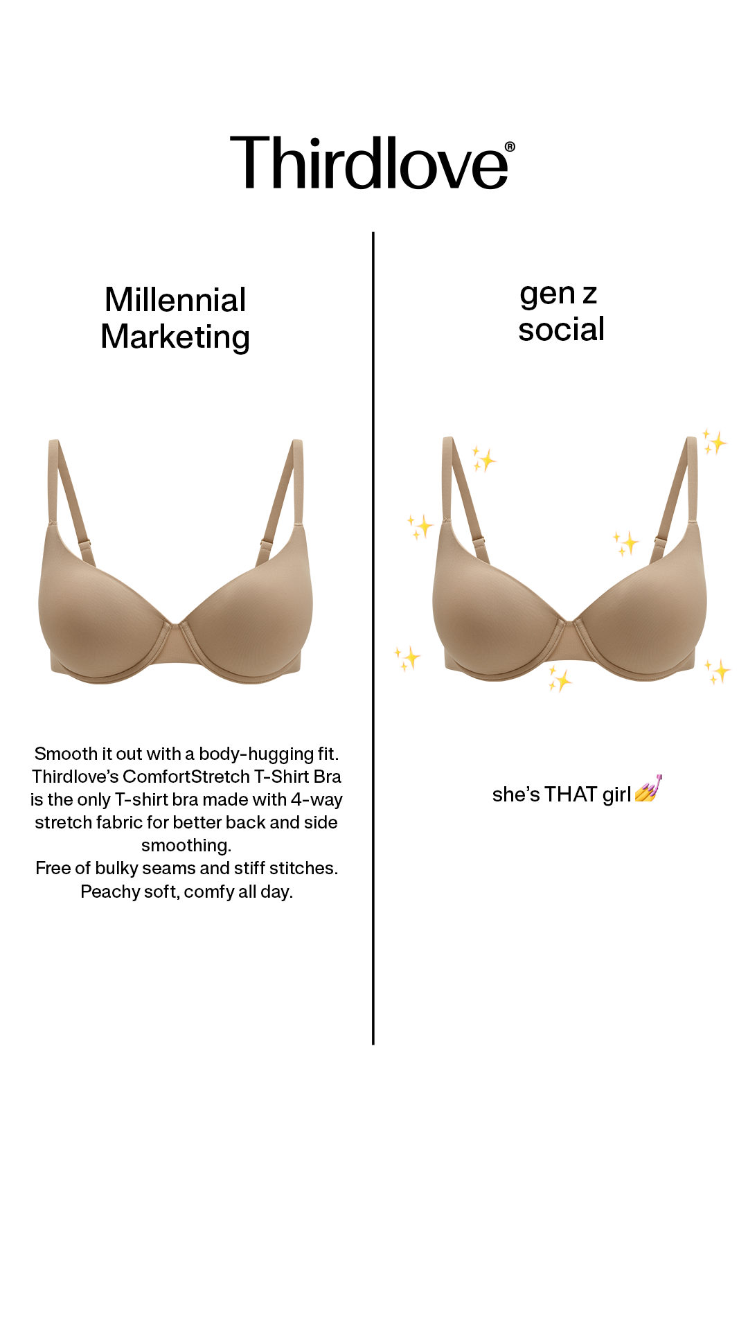 ThirdLove Facebook ad