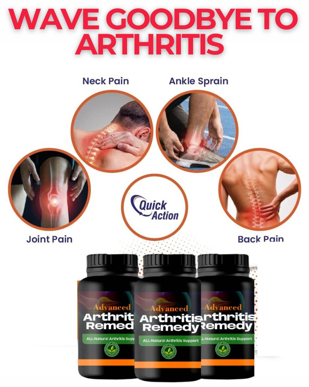 Nature Solution Facebook ad: Tired of Joint and Bone Pain?