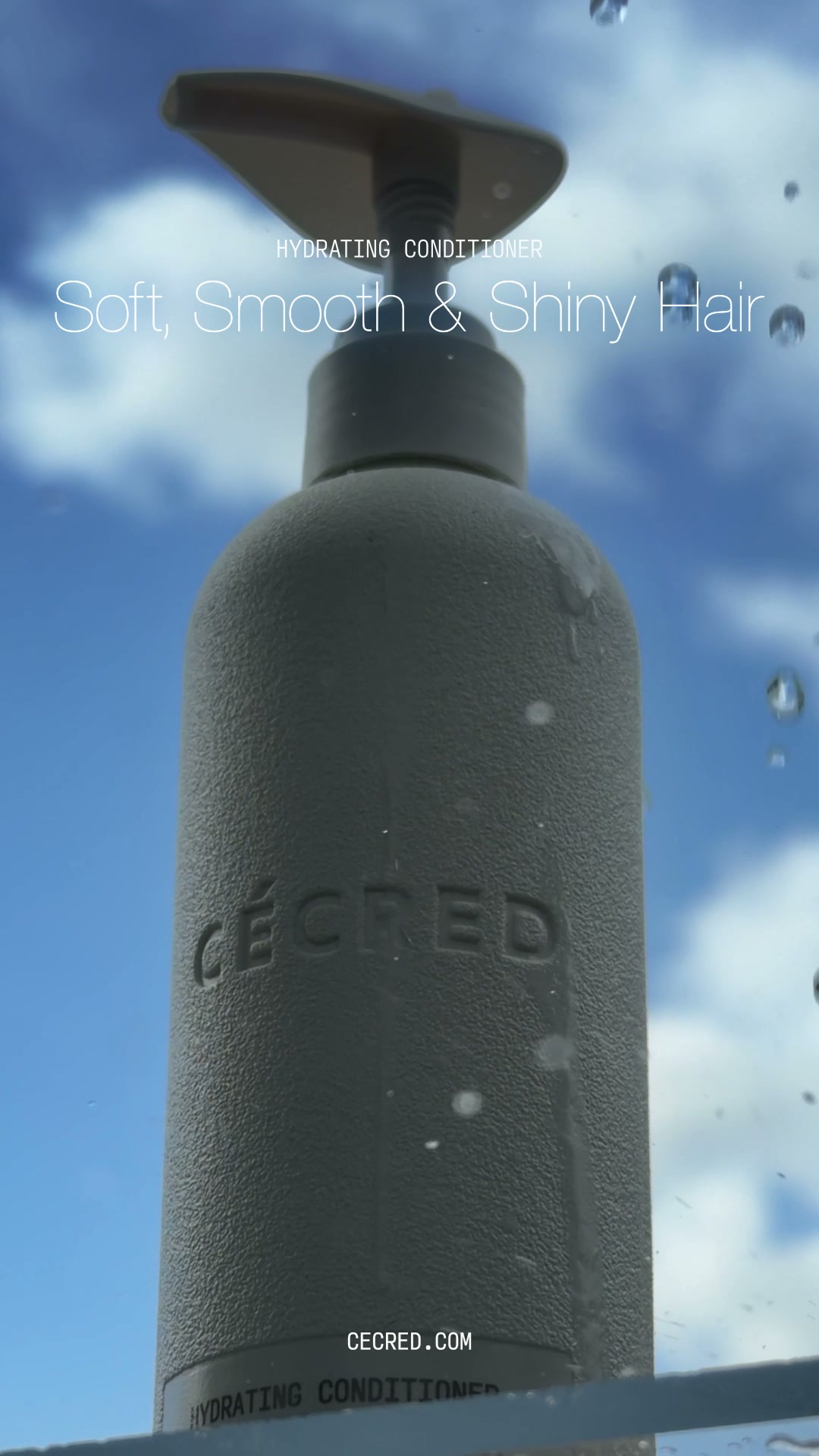Cecred Facebook ad: Your 1-Minute Wash Day Hero