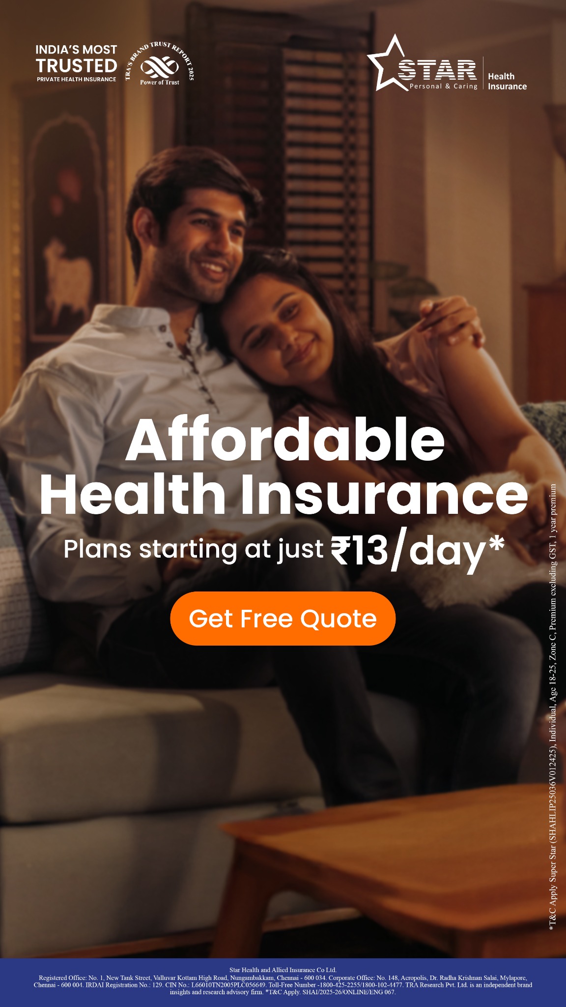 Star Health And Allied Insurance Facebook ad