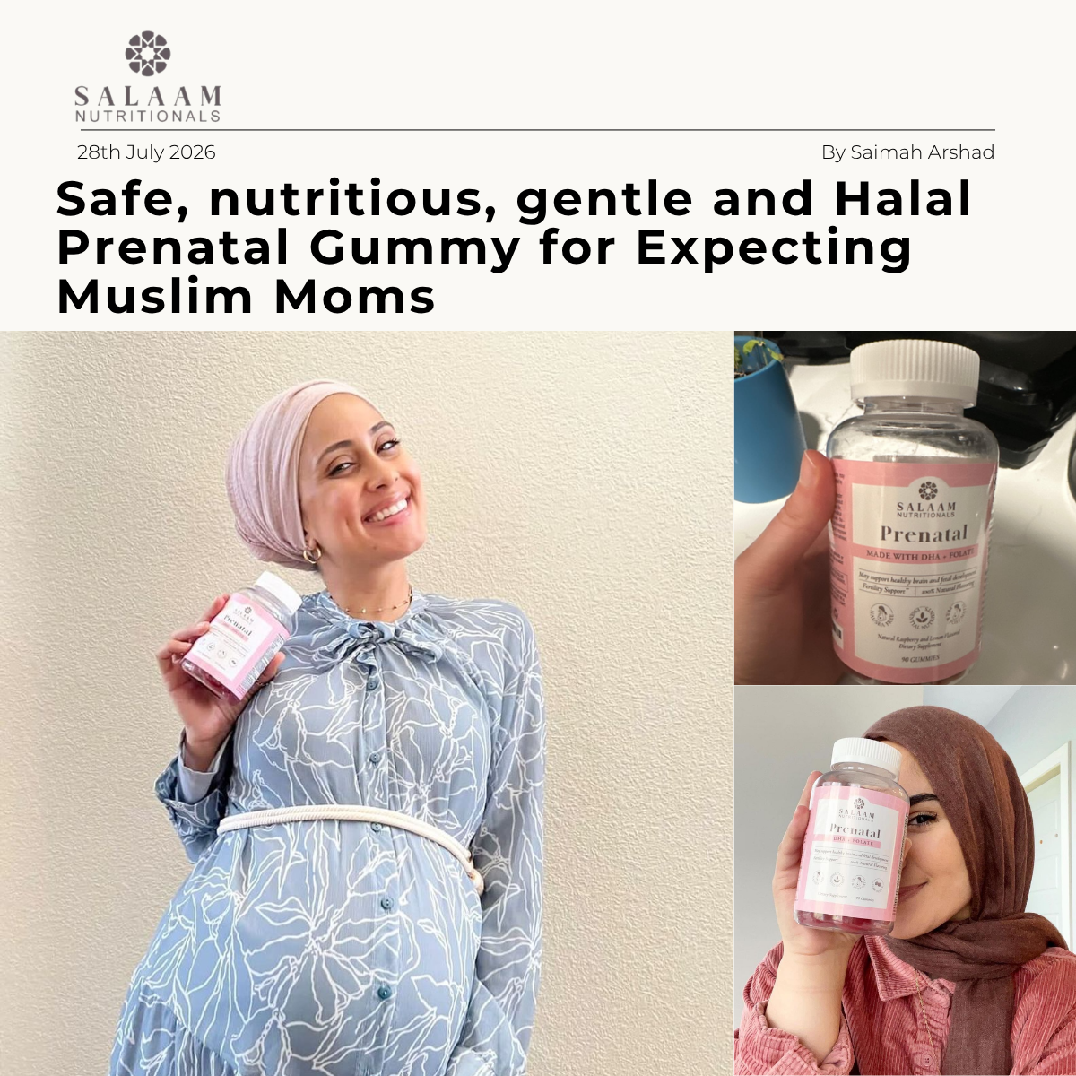 Salaam Nutritionals Facebook ad