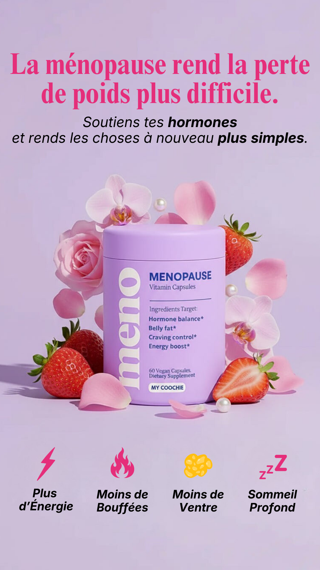 Menopause Weightloss Secrets Facebook ad