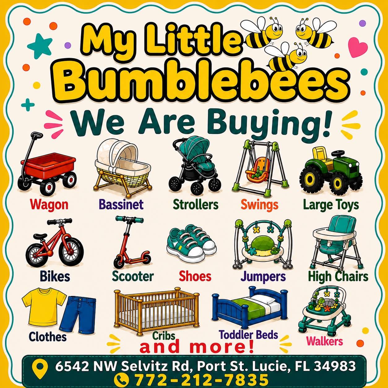 My Little Bumblebees Facebook ad: Buys & sells a wide range of affordable…